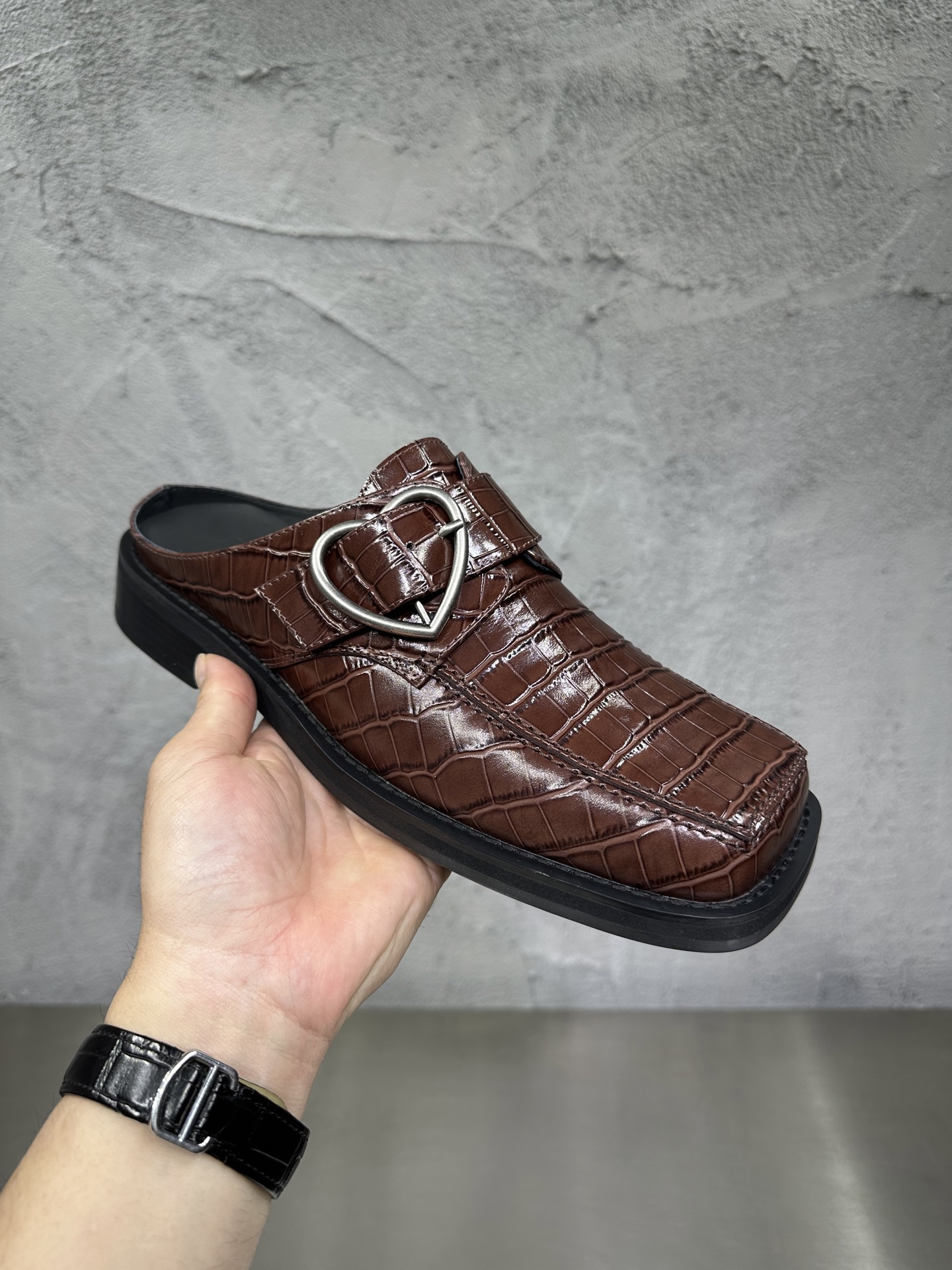 Leather Shoes Cow Leather 46