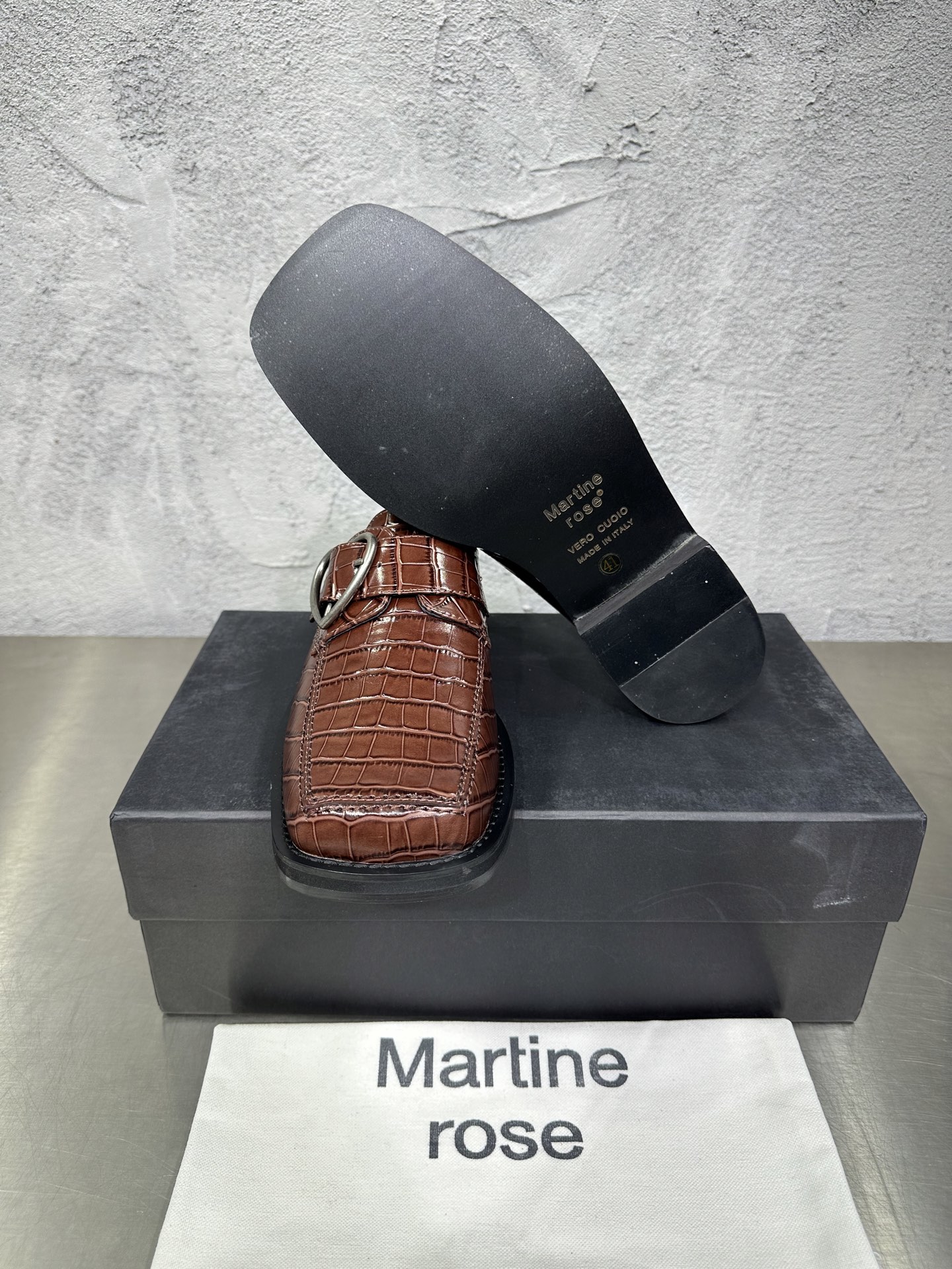 Leather Shoes Cow Leather 46