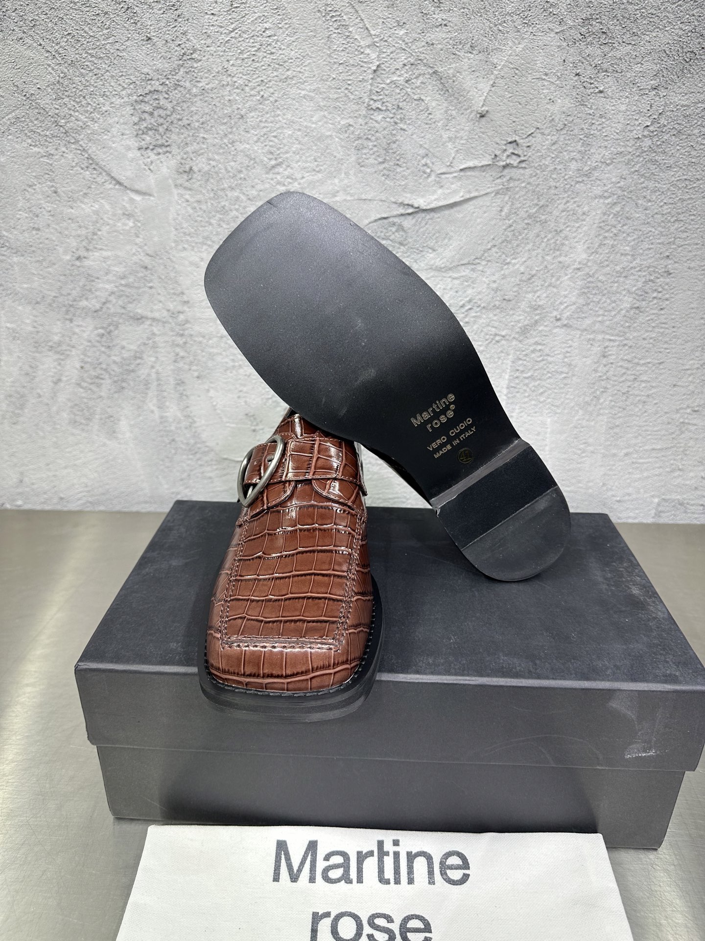 Leather Shoes Cow Leather 46
