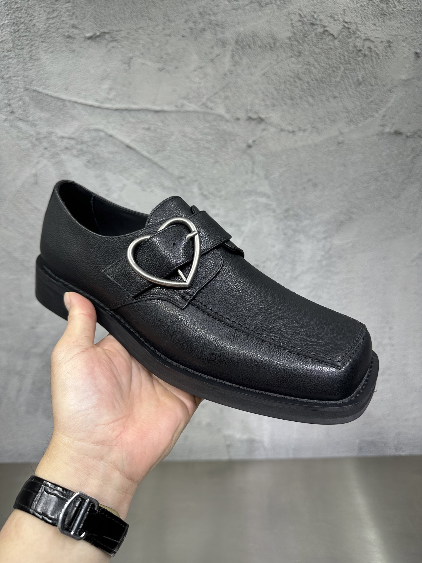 Leather Shoes Cow Leather 46