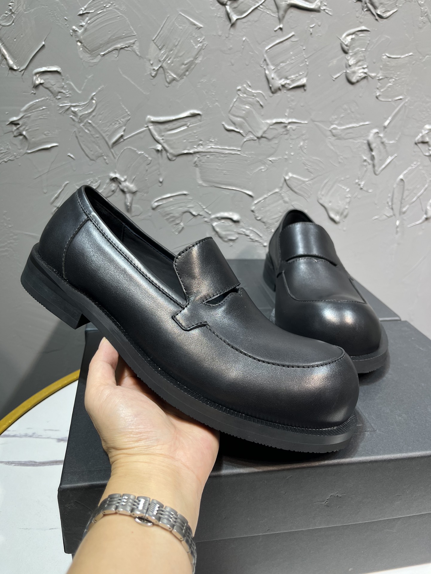 Loafers Cow Leather 46-m-s