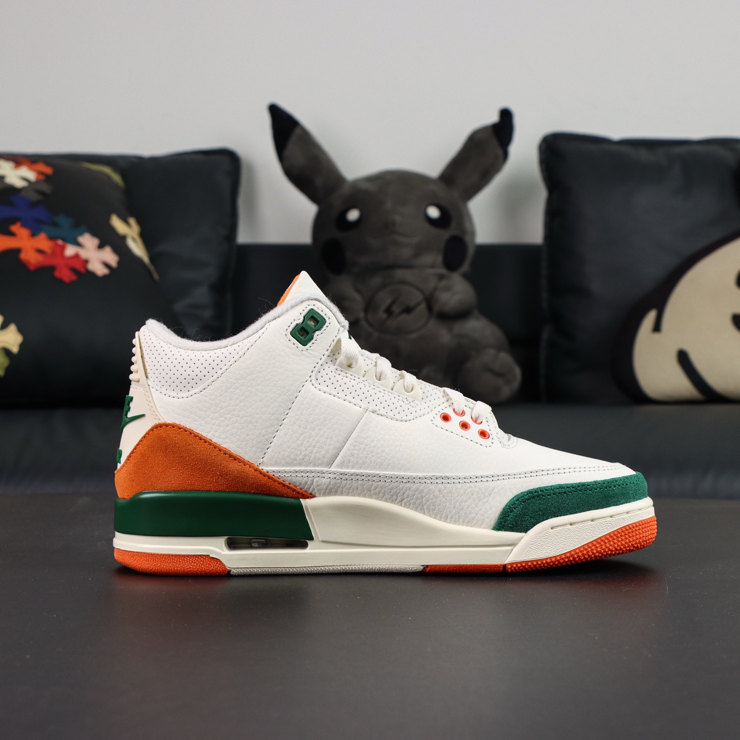 Jordan Nike Leather Shoes White M-l-s
