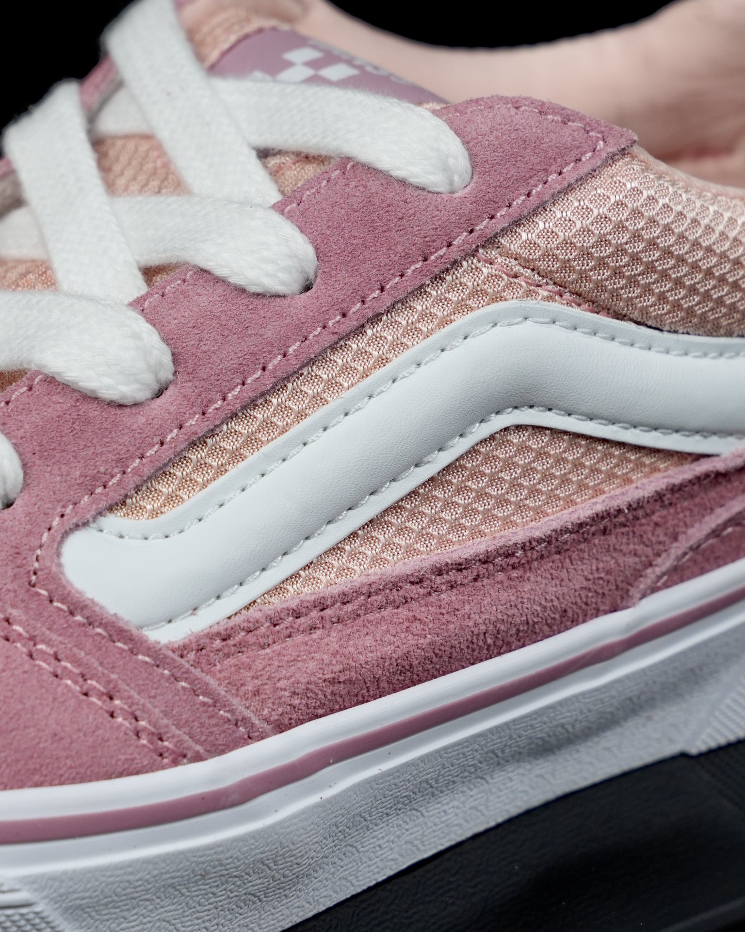Dior Vans Basic Shoes Mesh Pink Breathable L-s