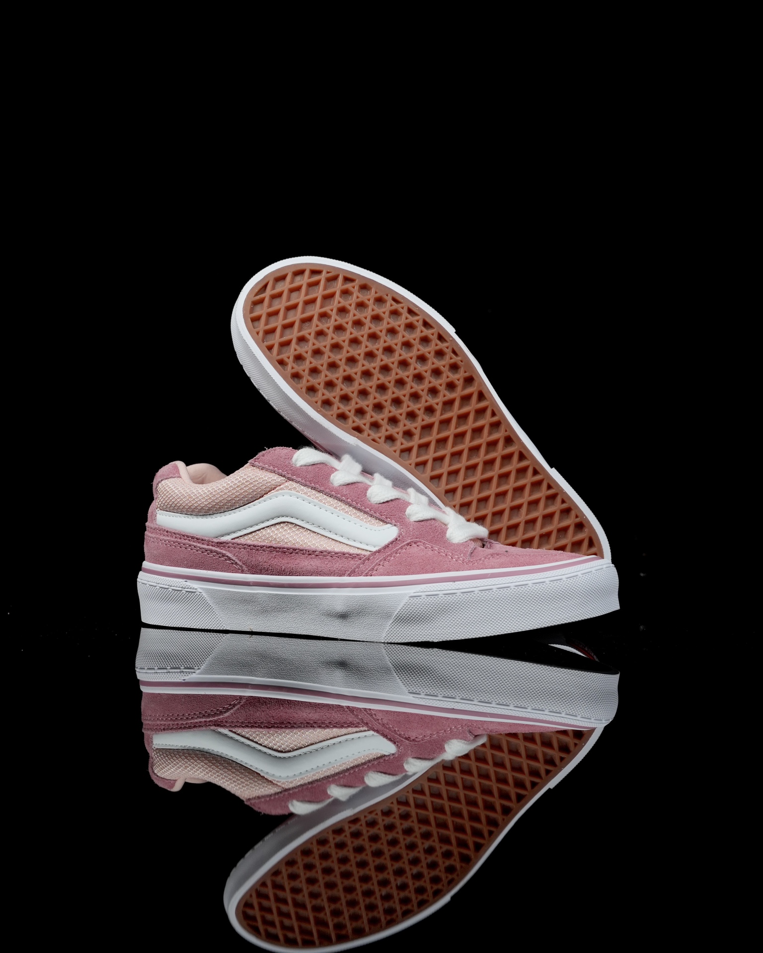 Dior Vans Basic Shoes Mesh Pink Breathable L-s
