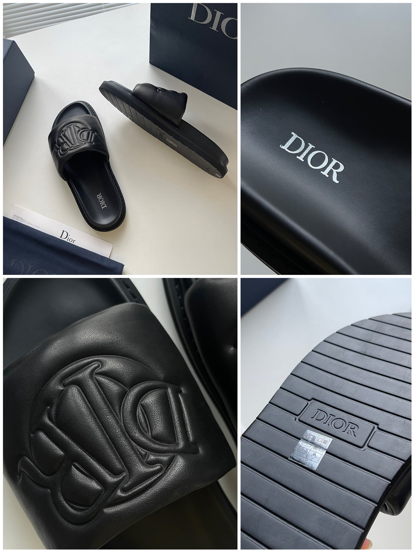 Male Sandals Black M
