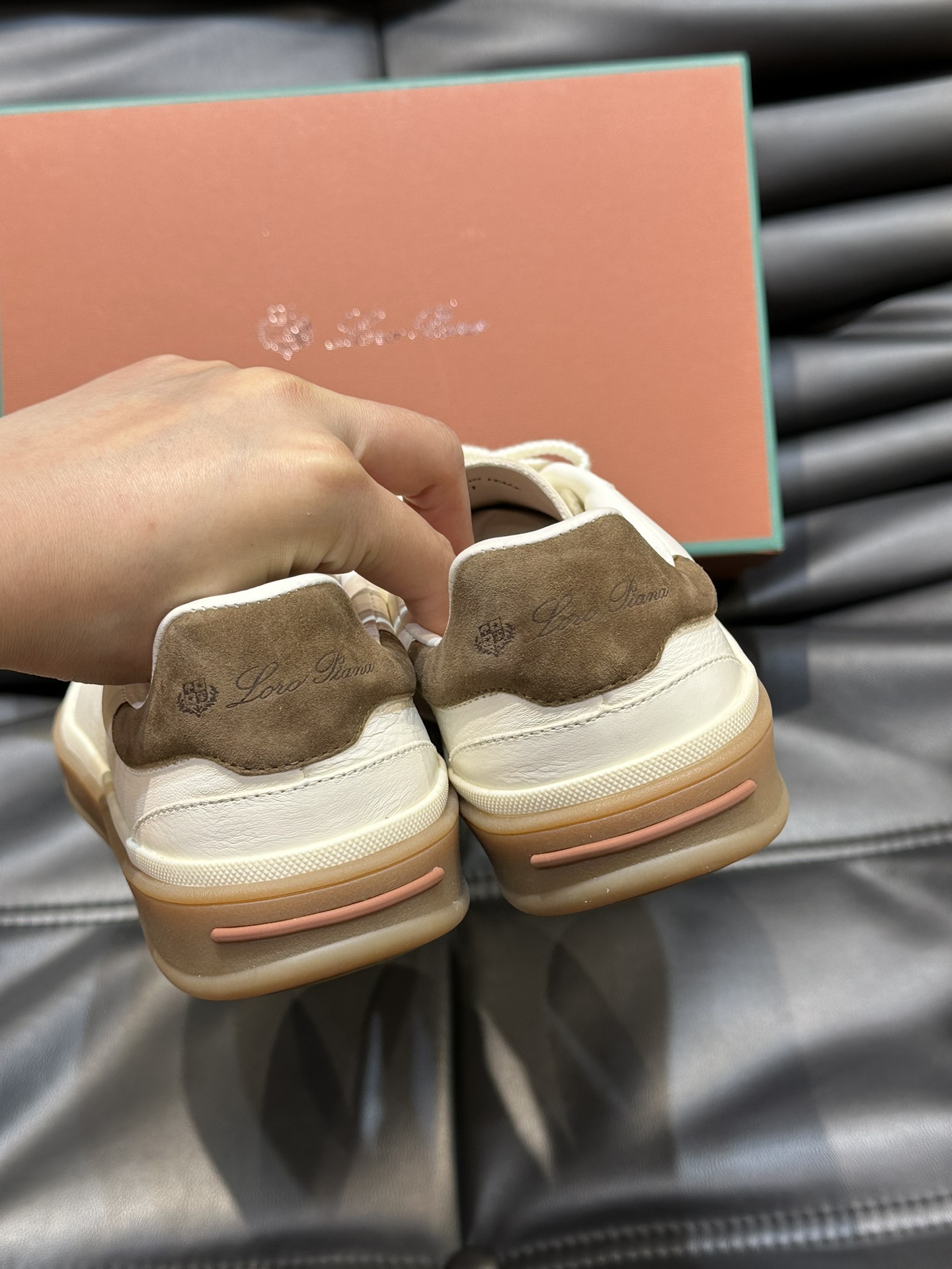 Couple Sneakers White Breathable L-s