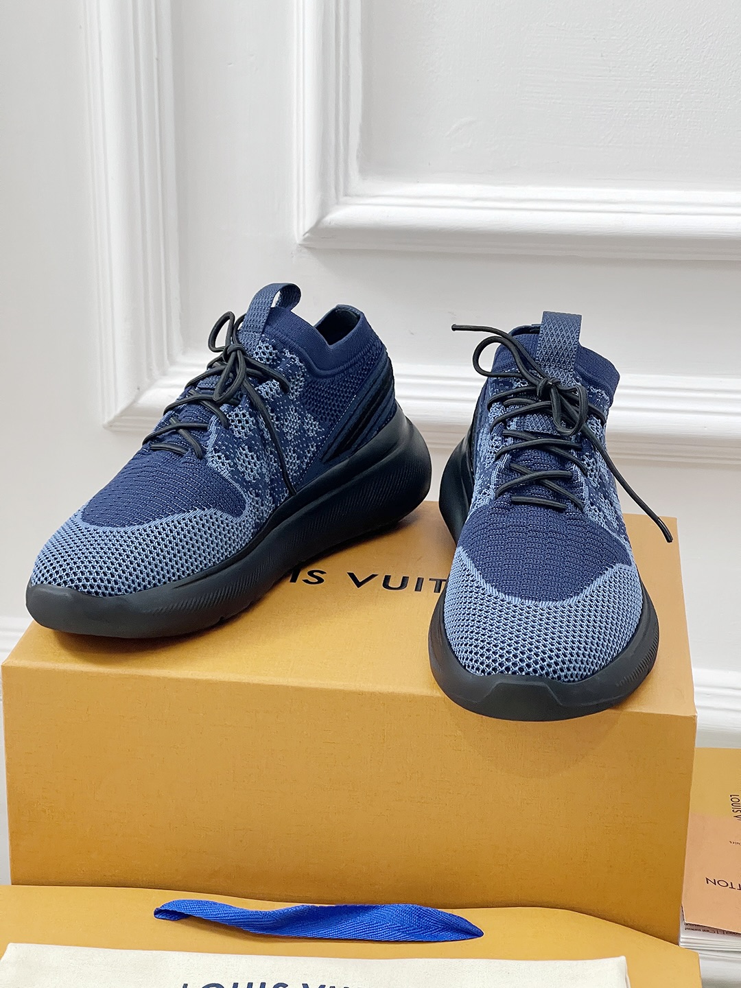Male Loafers Blue