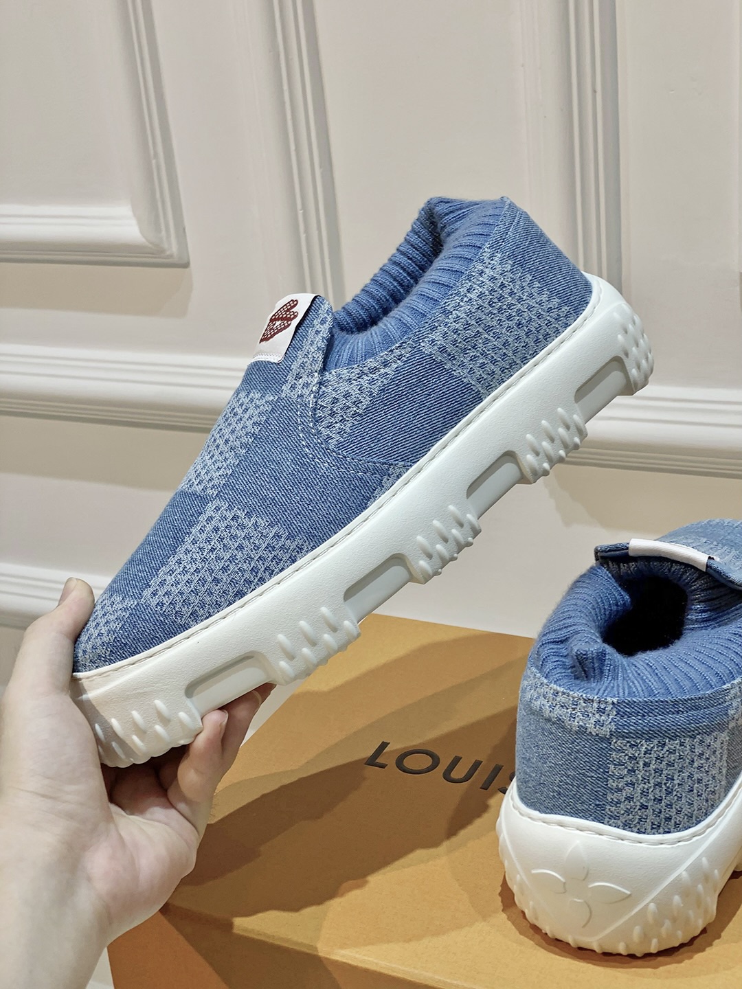 Male Loafers Blue