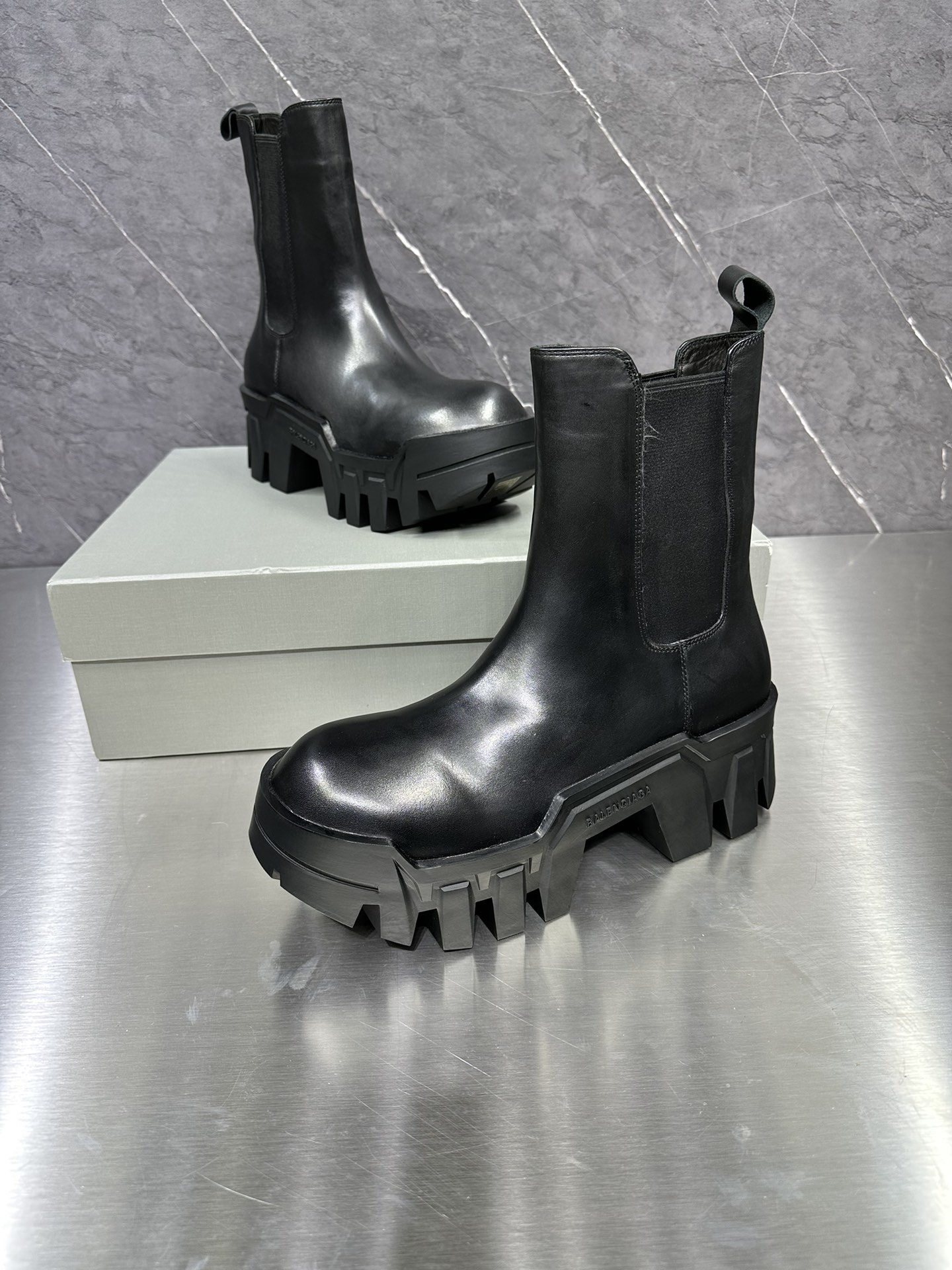 Leather Shoes Black