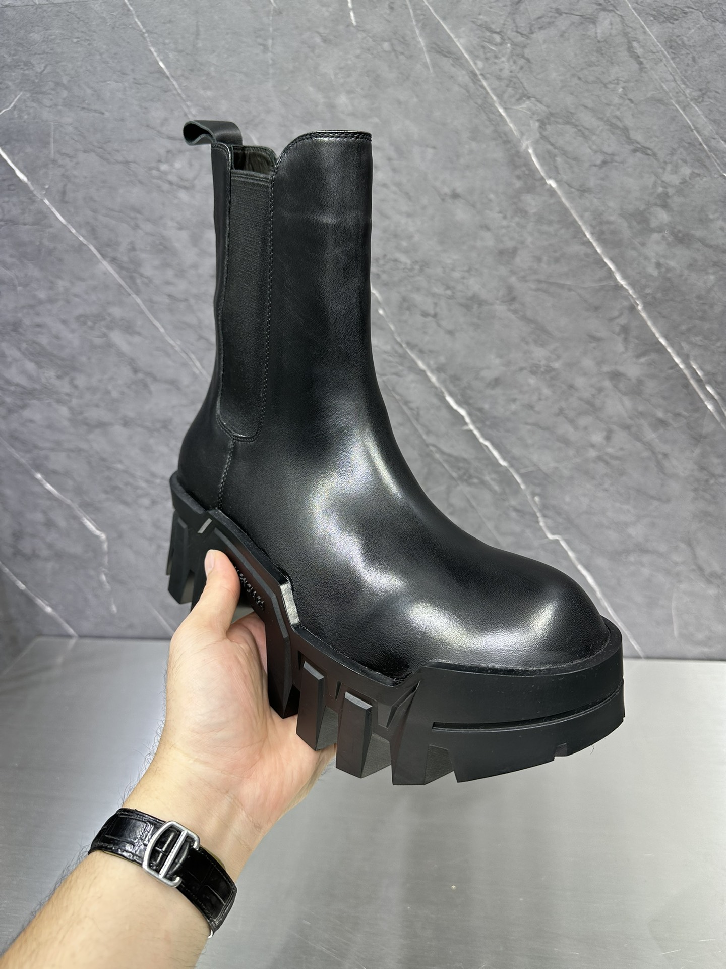 Leather Shoes Black