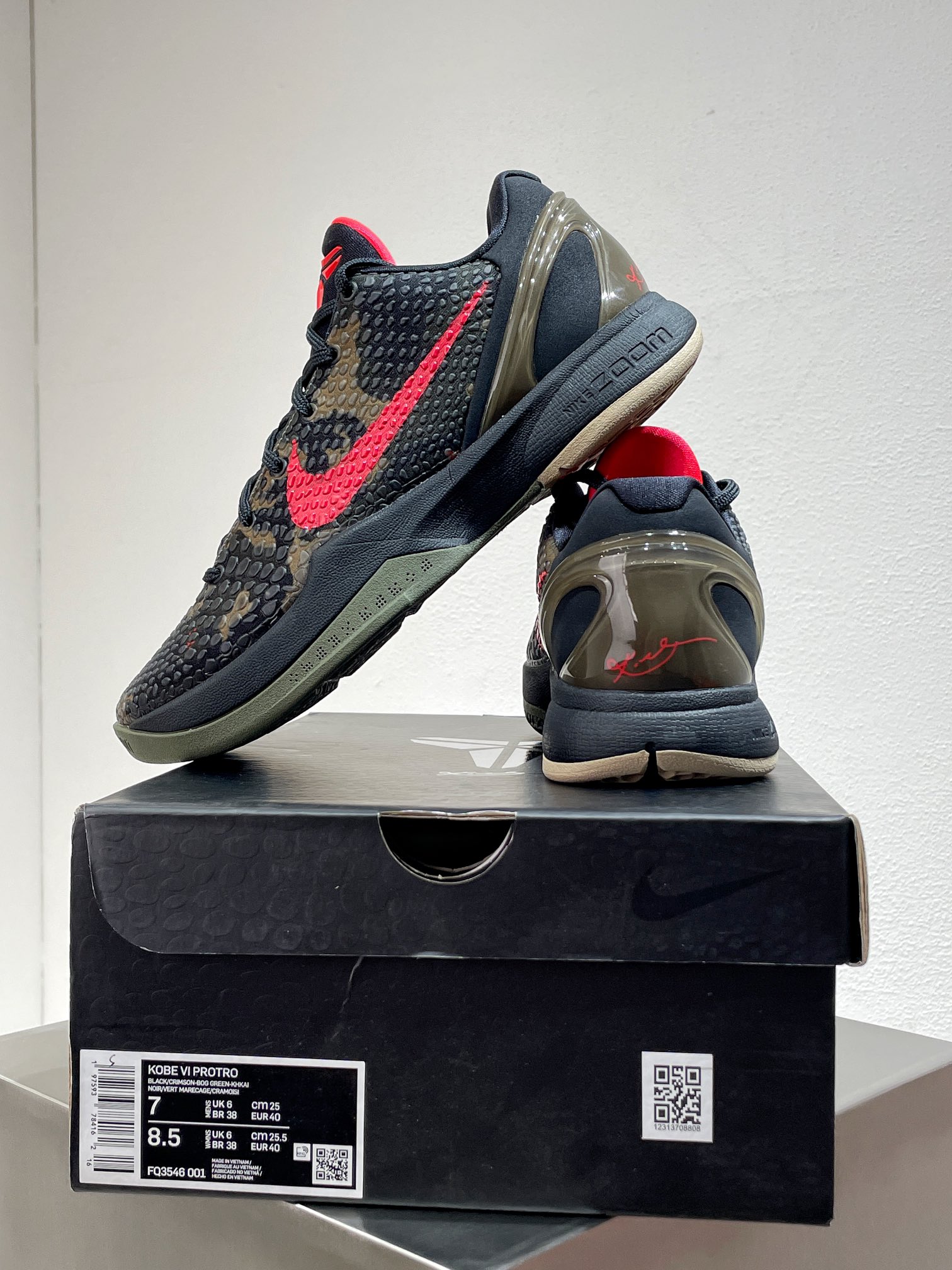 Male Basic Shoes Red M-l-s