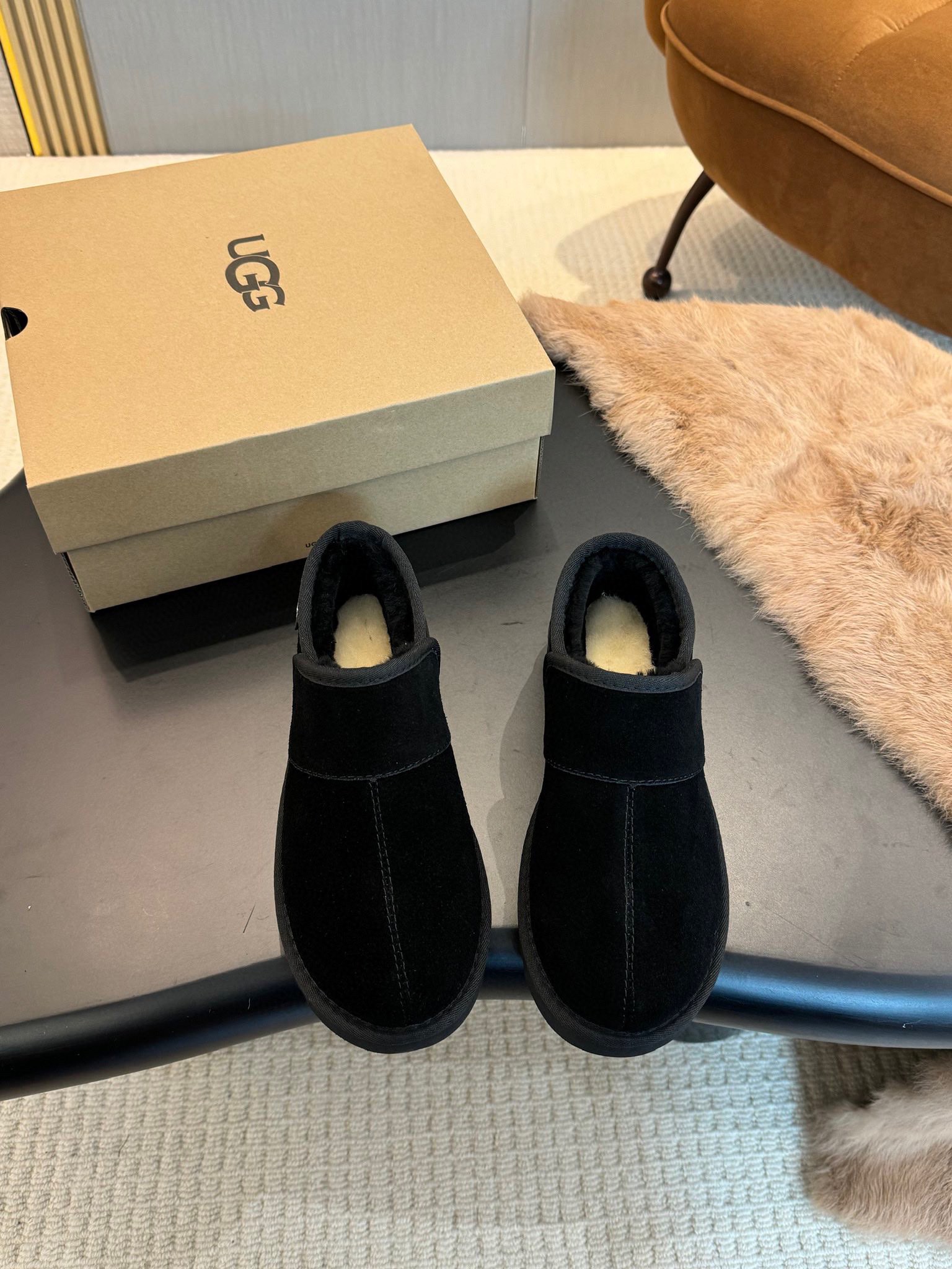 Male Loafers Cow Leather Black L-s