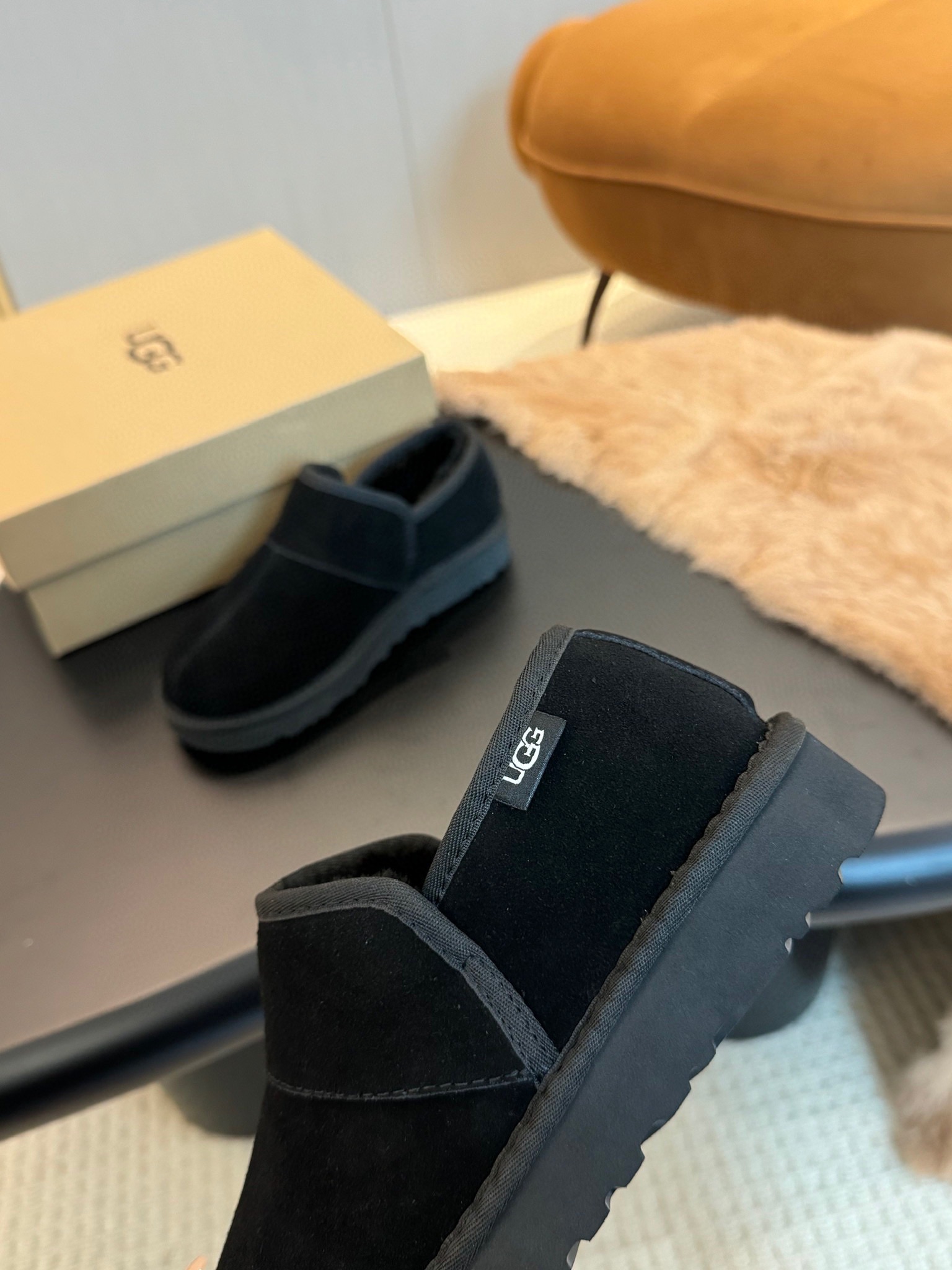 Male Loafers Cow Leather Black L-s