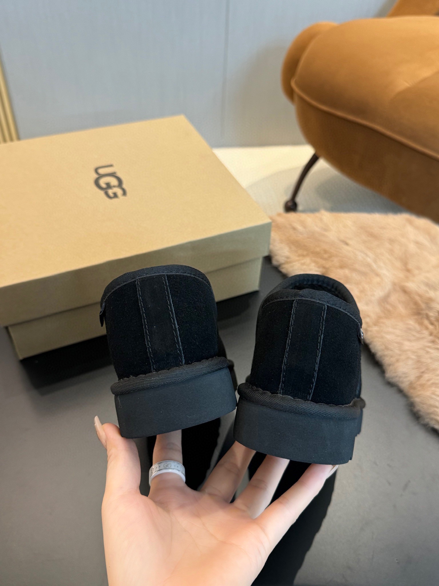 Male Loafers Cow Leather Black L-s
