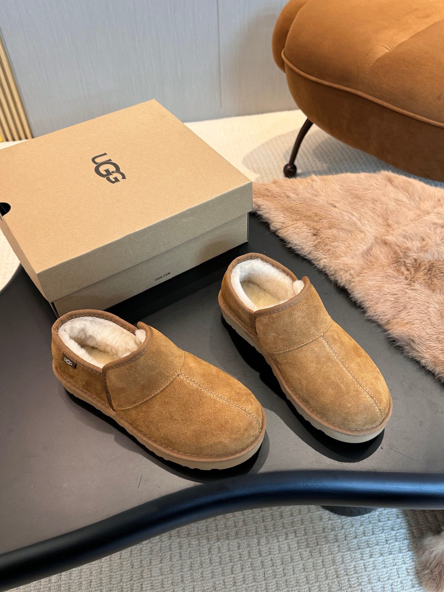 Male Loafers Cow Leather Black L-s
