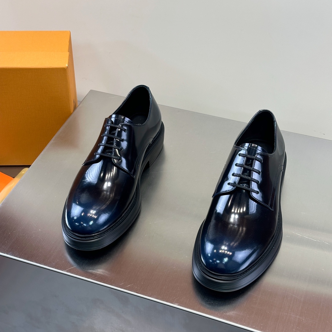 Leather Shoes Cow Leather Black S