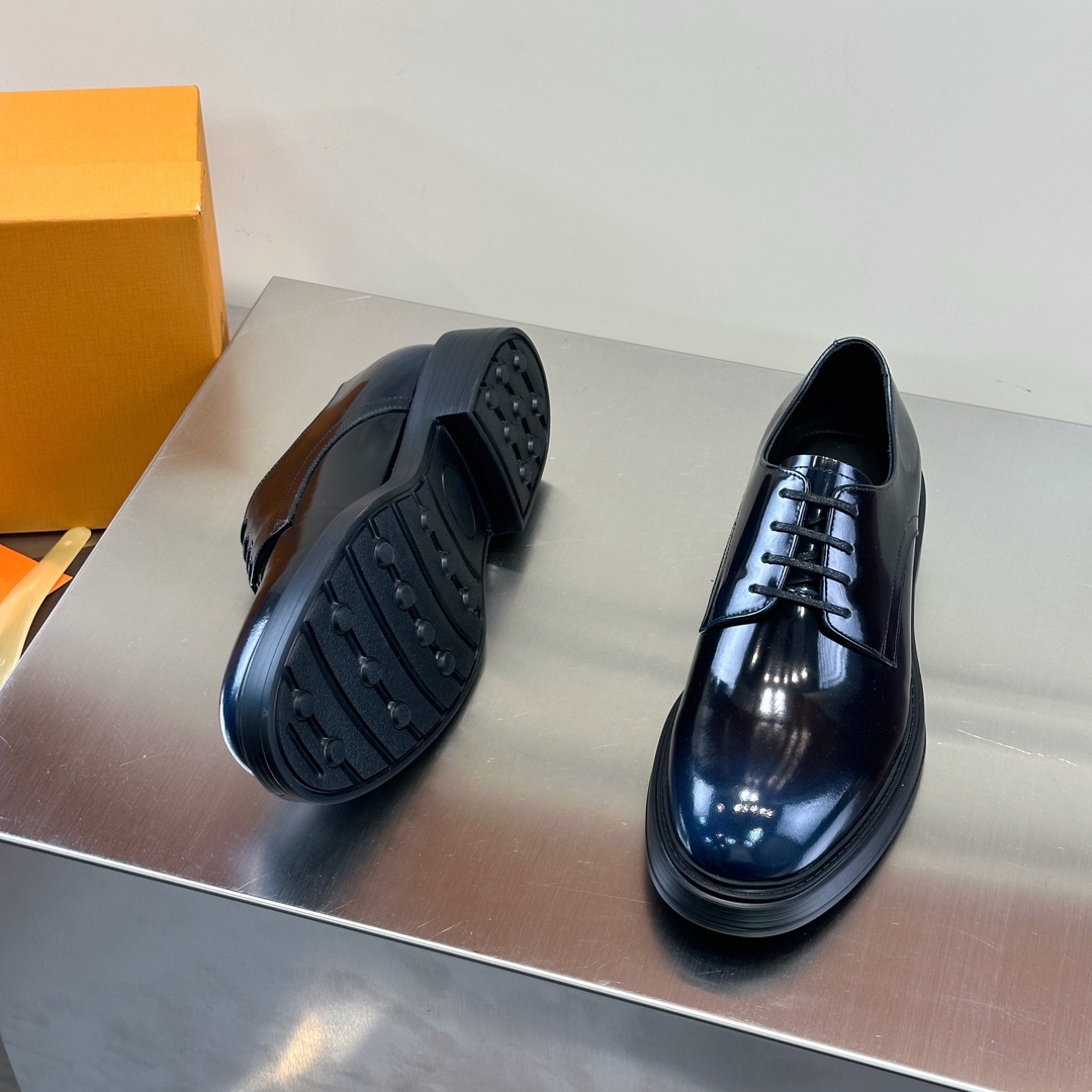 Leather Shoes Cow Leather Black S