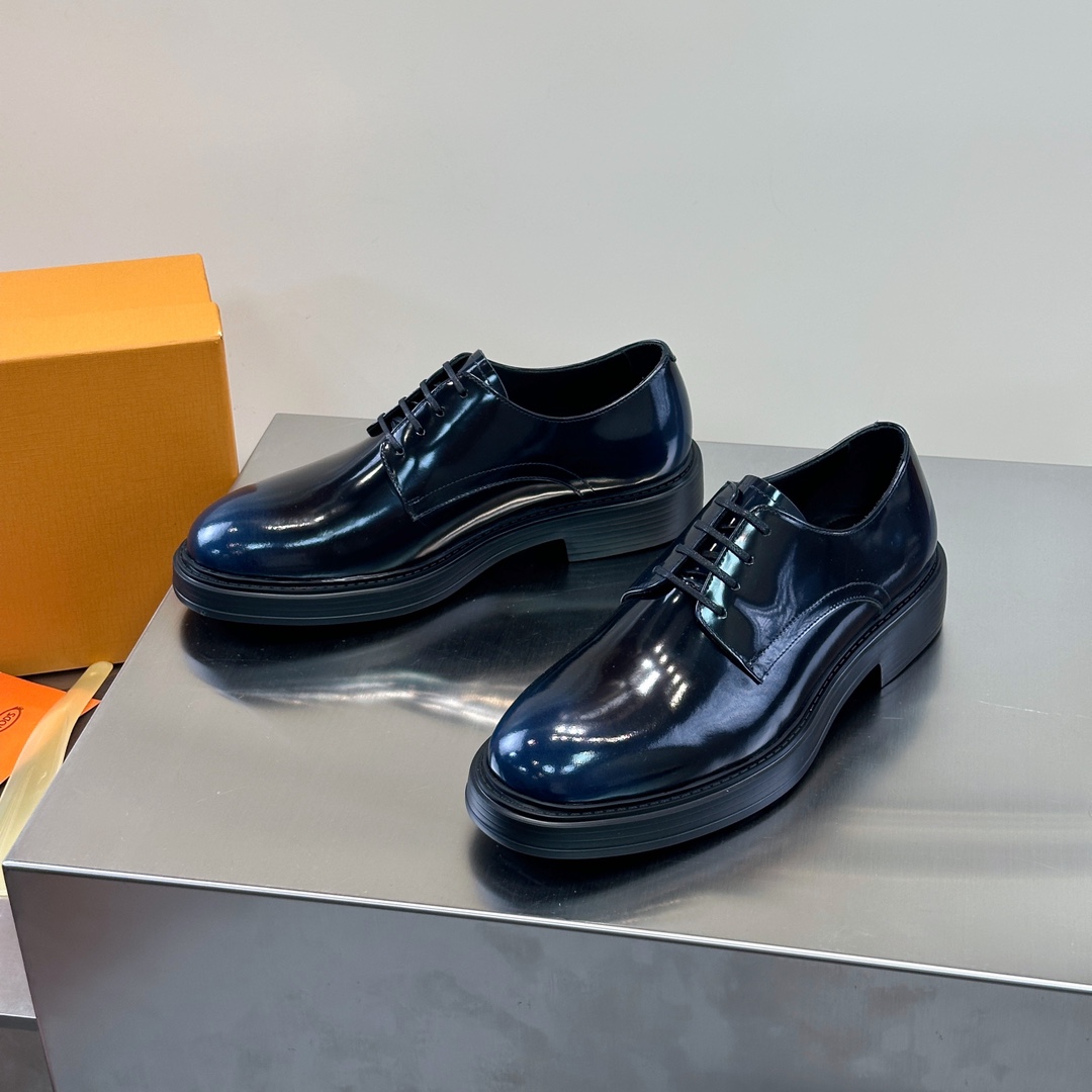 Leather Shoes Cow Leather Black S