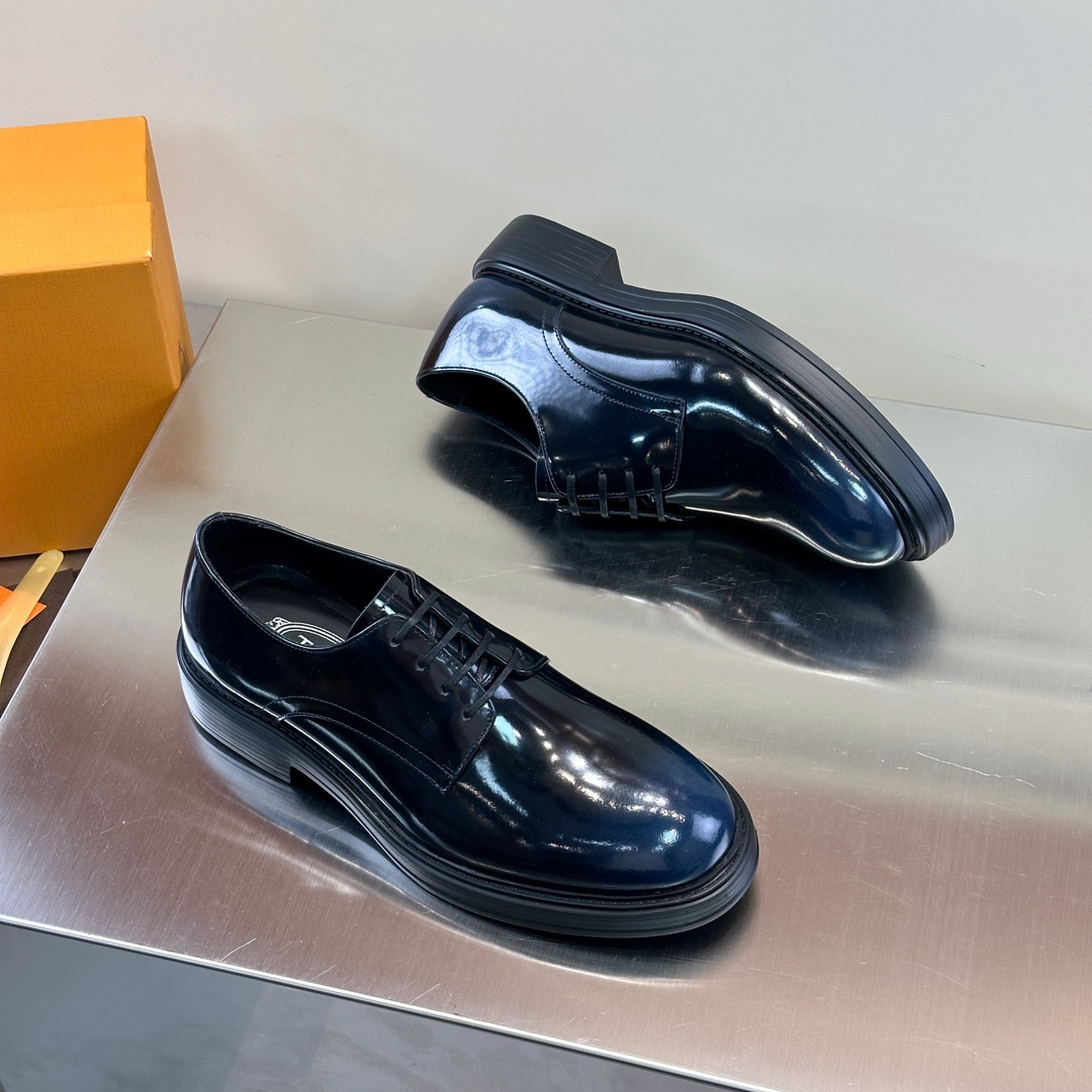Leather Shoes Cow Leather Black S