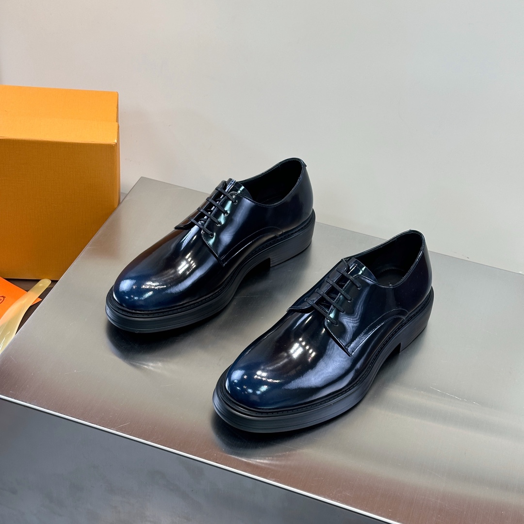 Leather Shoes Cow Leather Black S