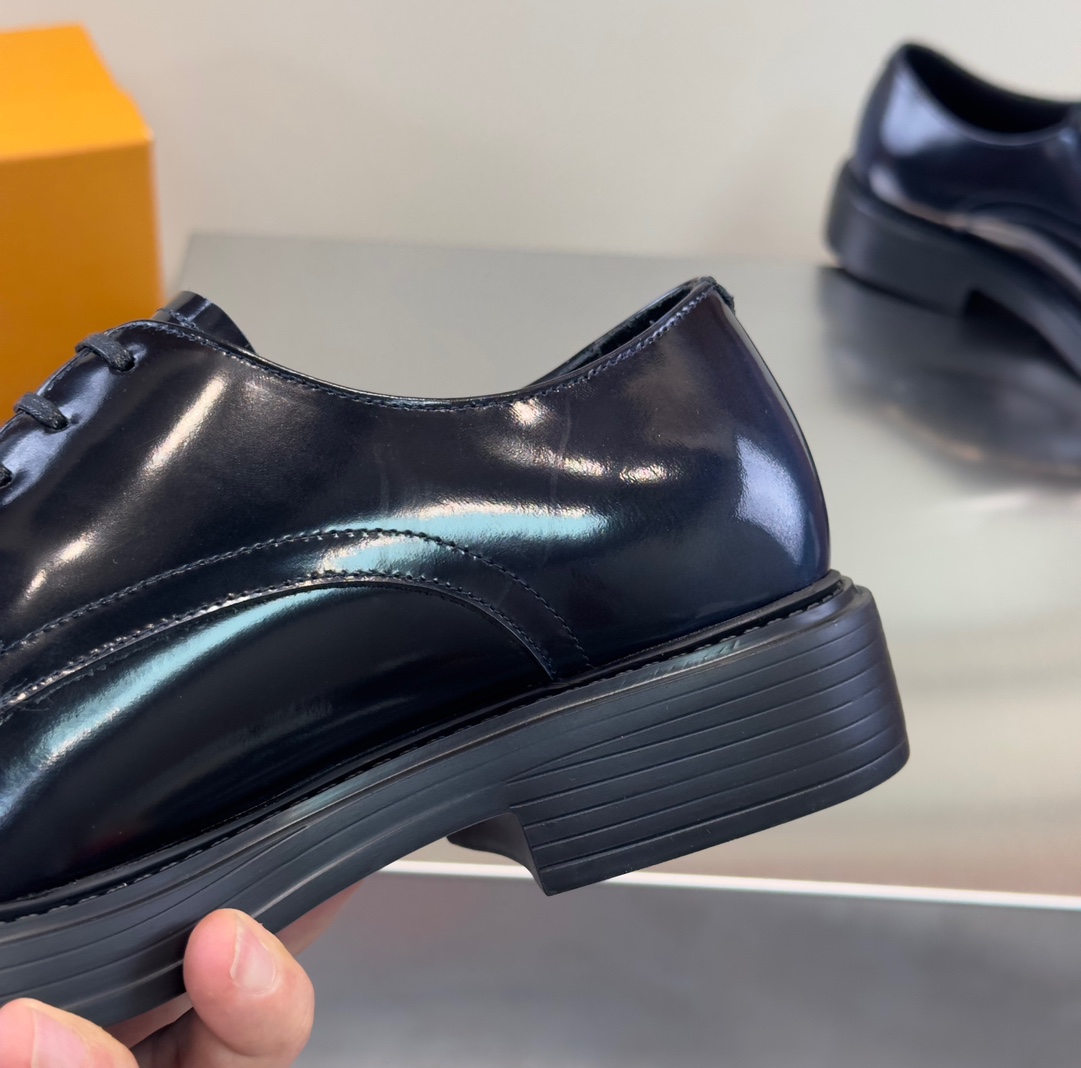 Leather Shoes Cow Leather Black S
