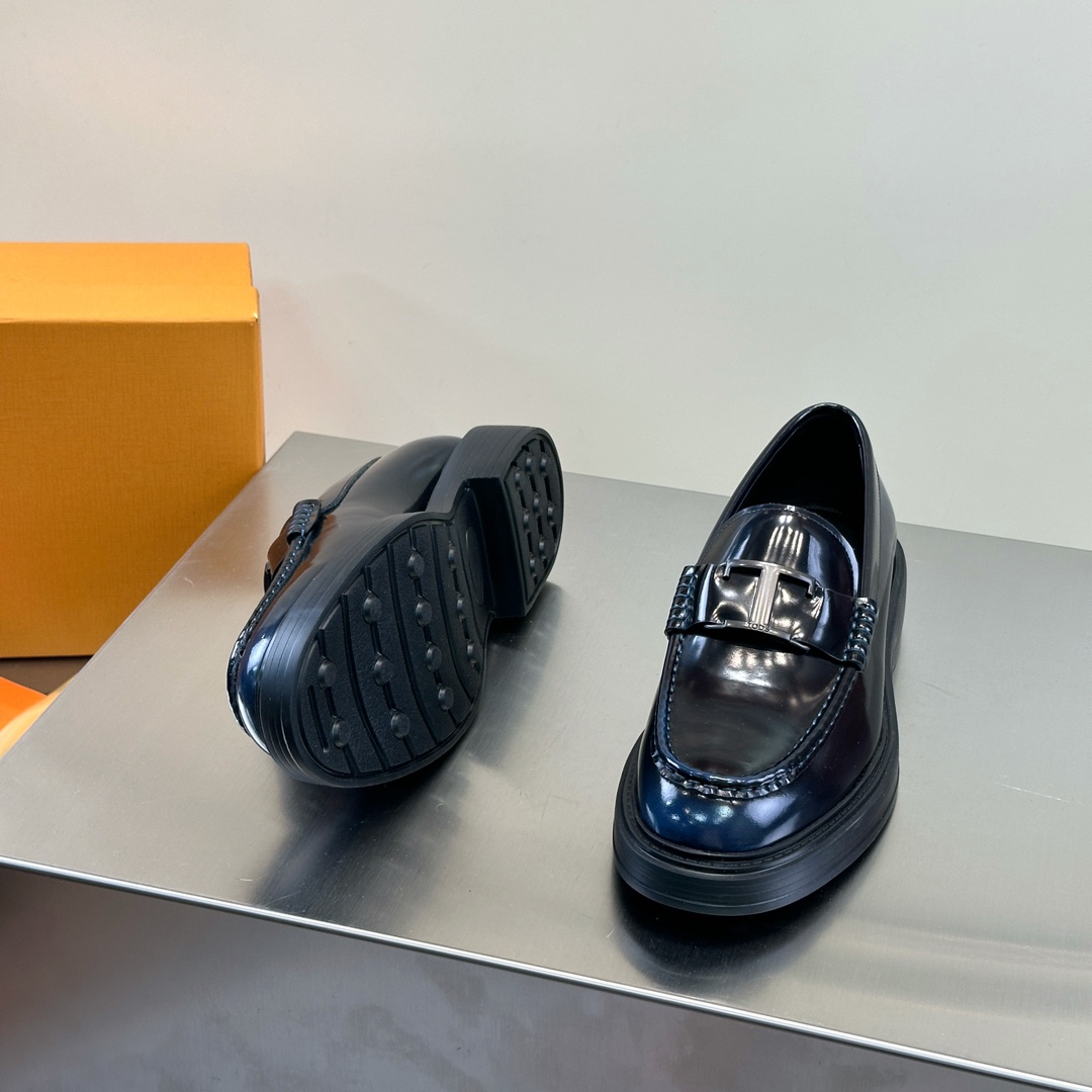 Leather Shoes Cow Leather Black S