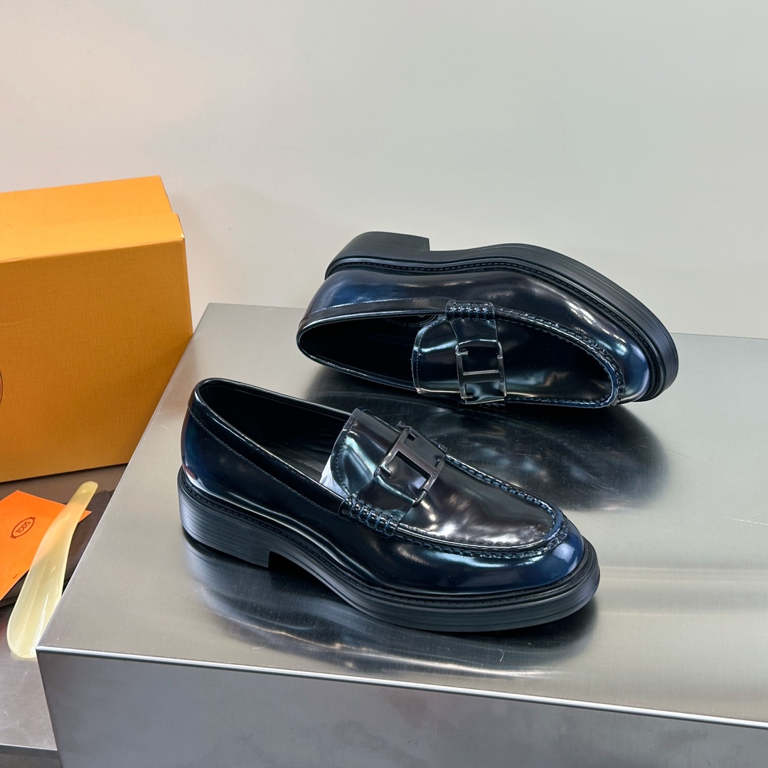 Leather Shoes Cow Leather Black S