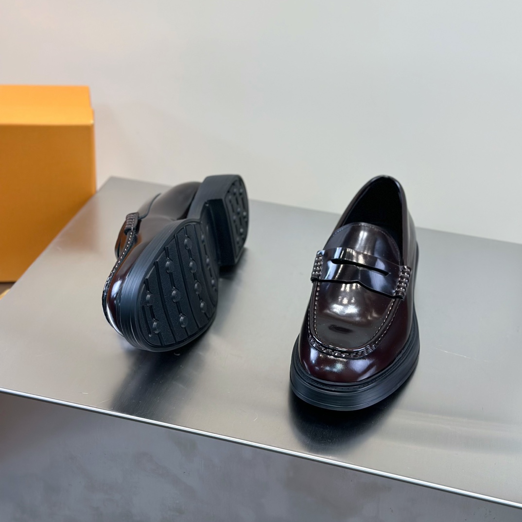 Leather Shoes Cow Leather Black S