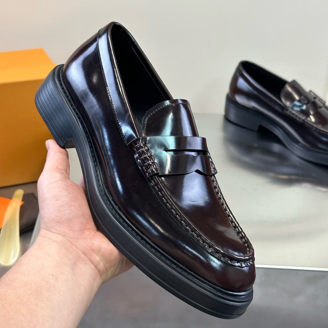 Leather Shoes Cow Leather Black S