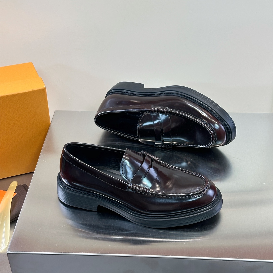 Leather Shoes Cow Leather Black S