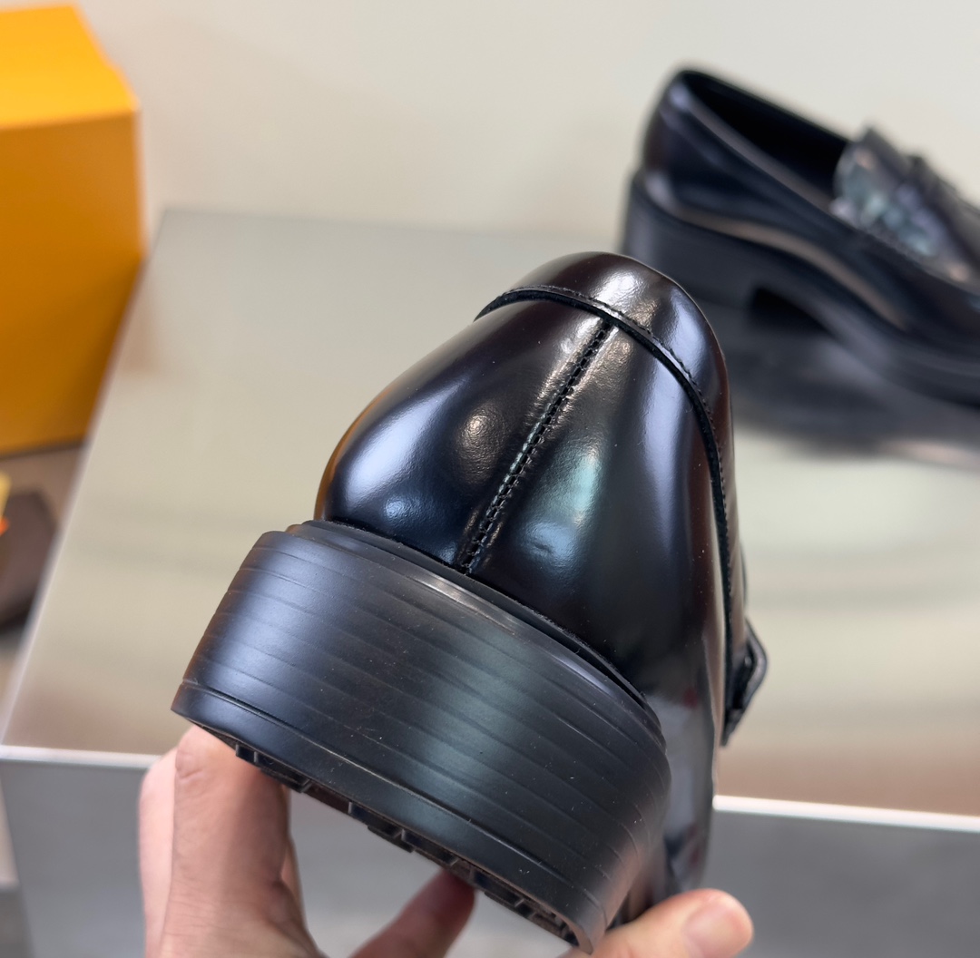 Leather Shoes Cow Leather Black S