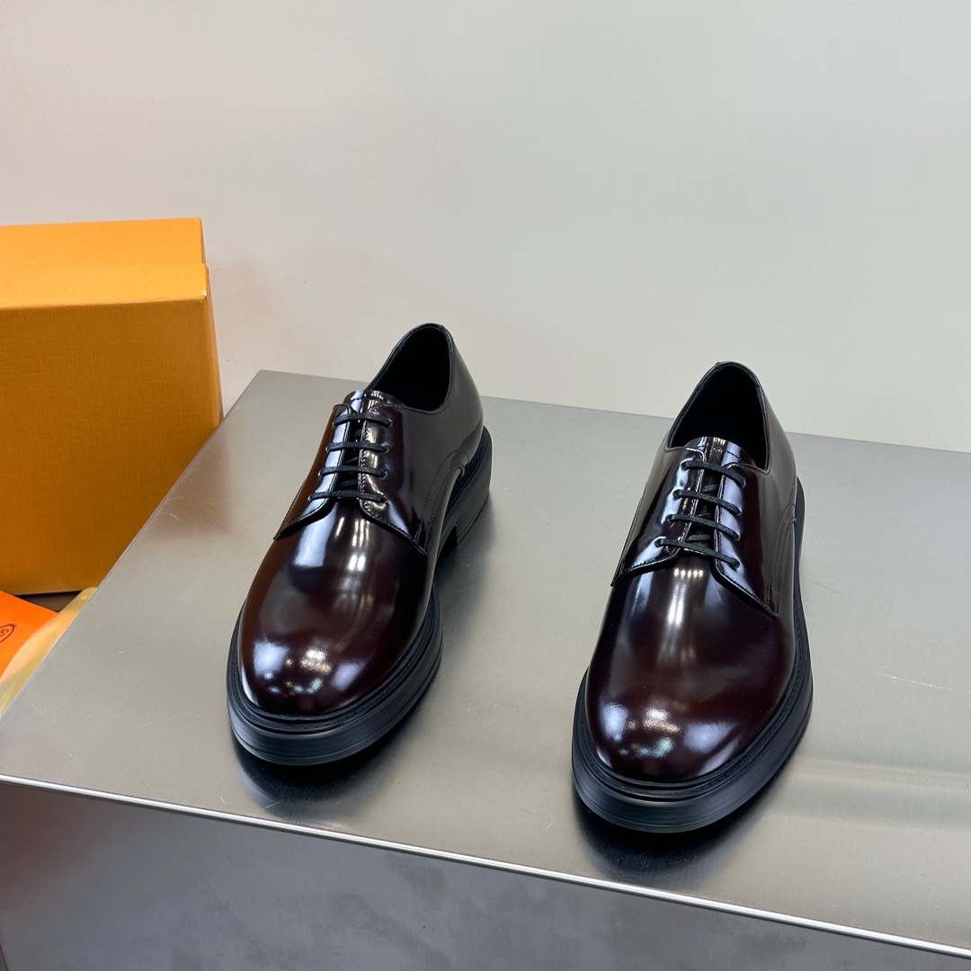 Leather Shoes Cow Leather Black S
