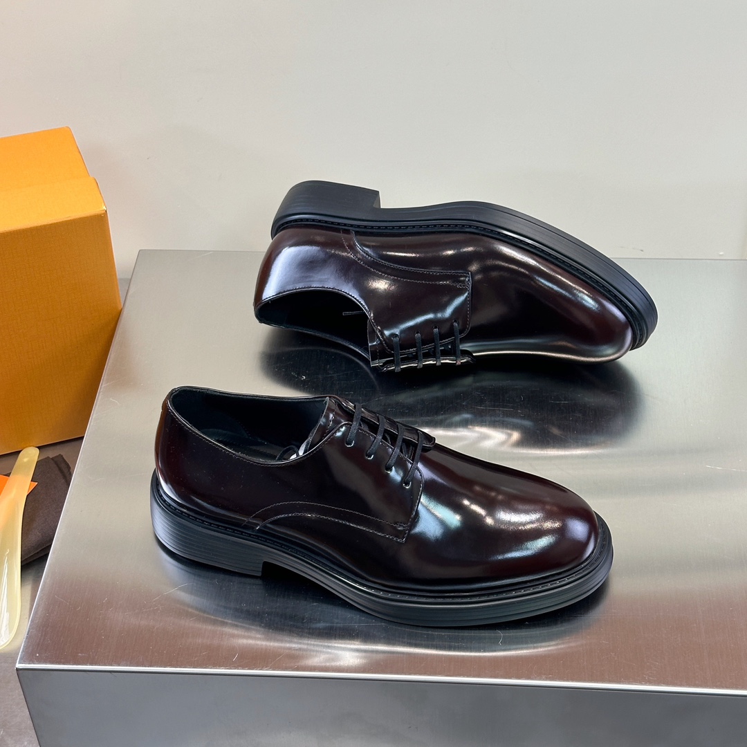 Leather Shoes Cow Leather Black S