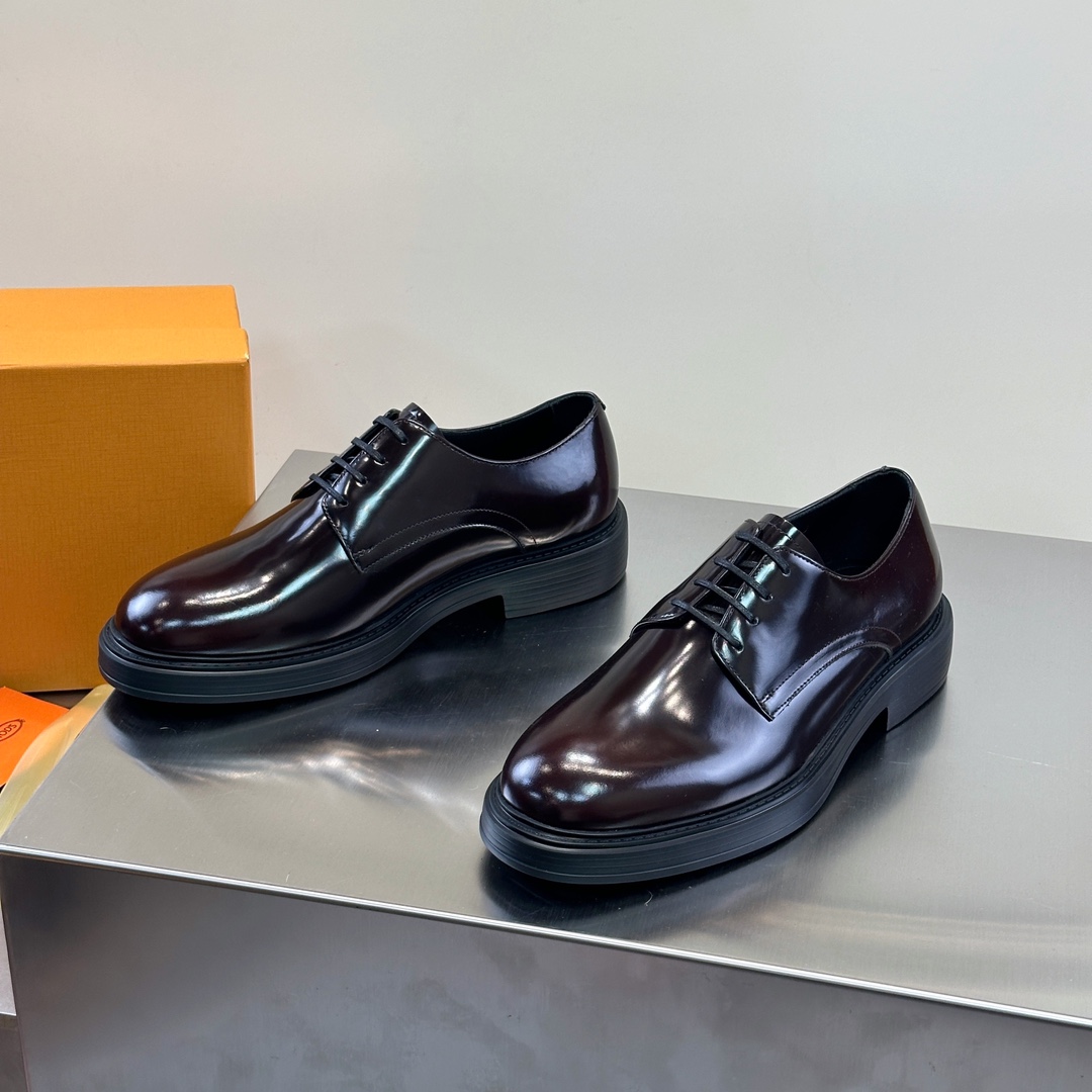 Leather Shoes Cow Leather Black S