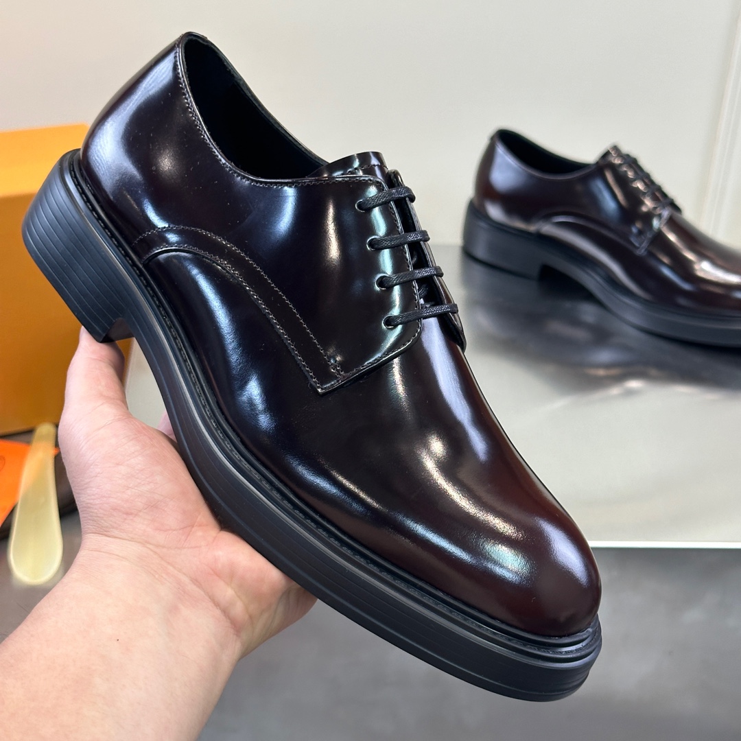Leather Shoes Cow Leather Black S