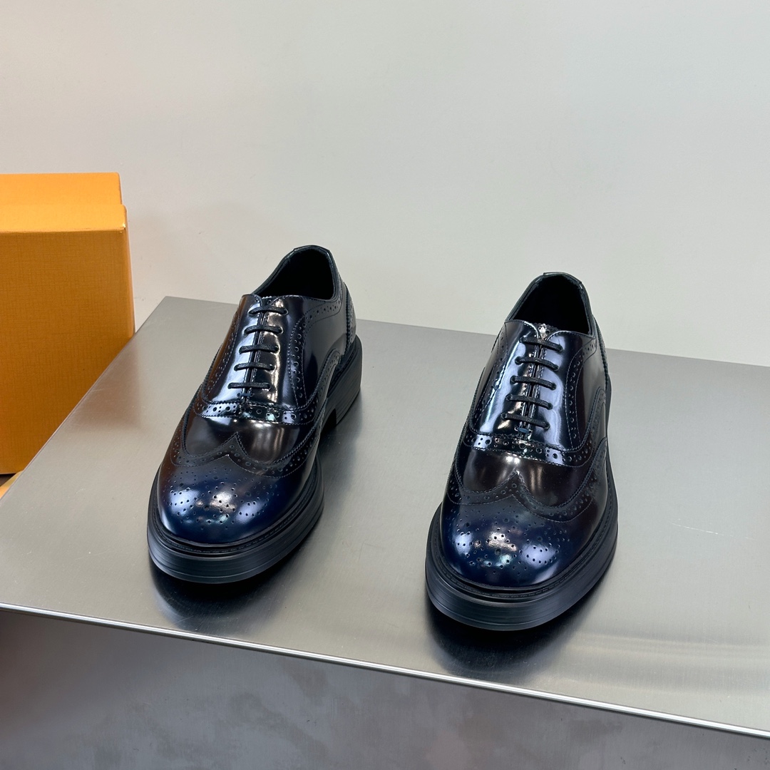 Leather Shoes Cow Leather Black S