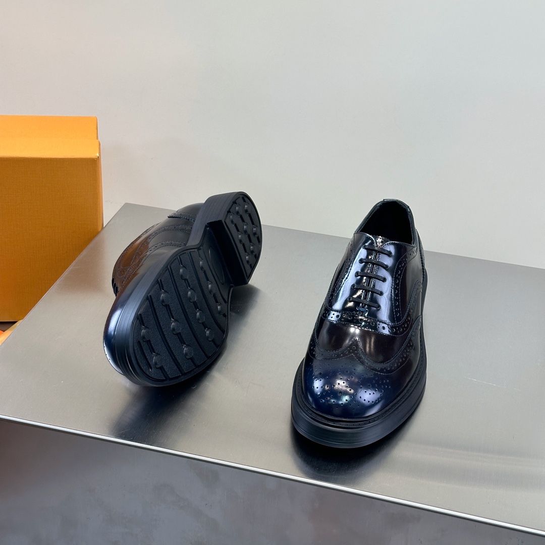 Leather Shoes Cow Leather Black S