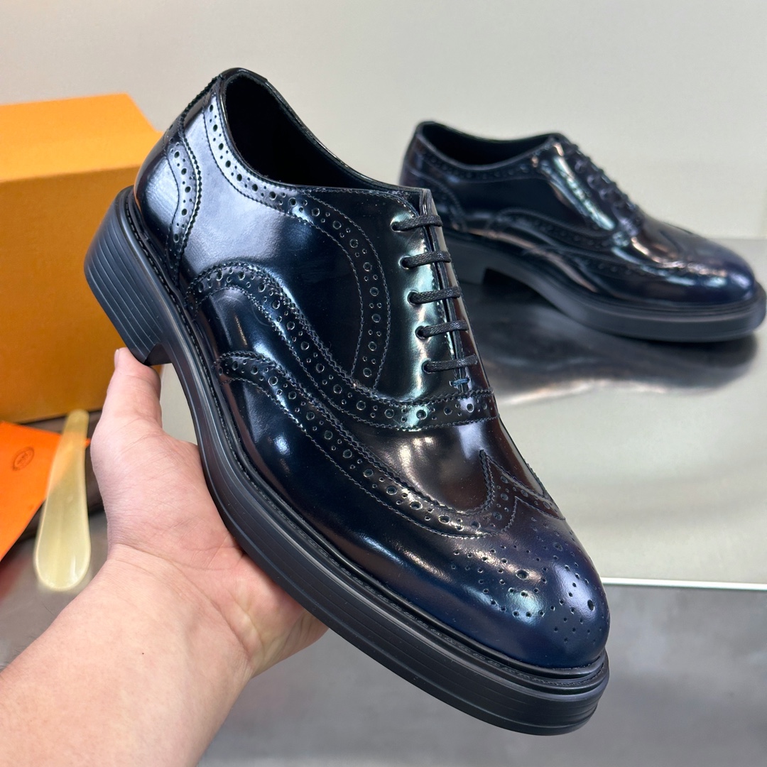 Leather Shoes Cow Leather Black S