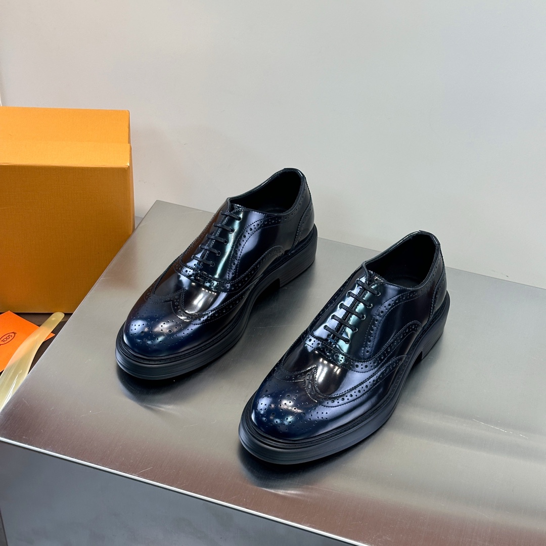 Leather Shoes Cow Leather Black S