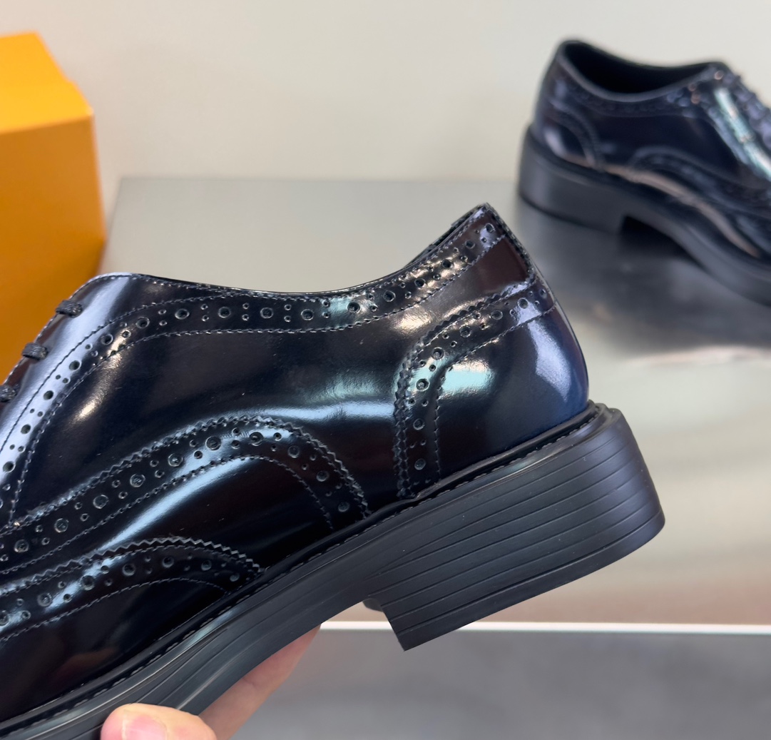 Leather Shoes Cow Leather Black S