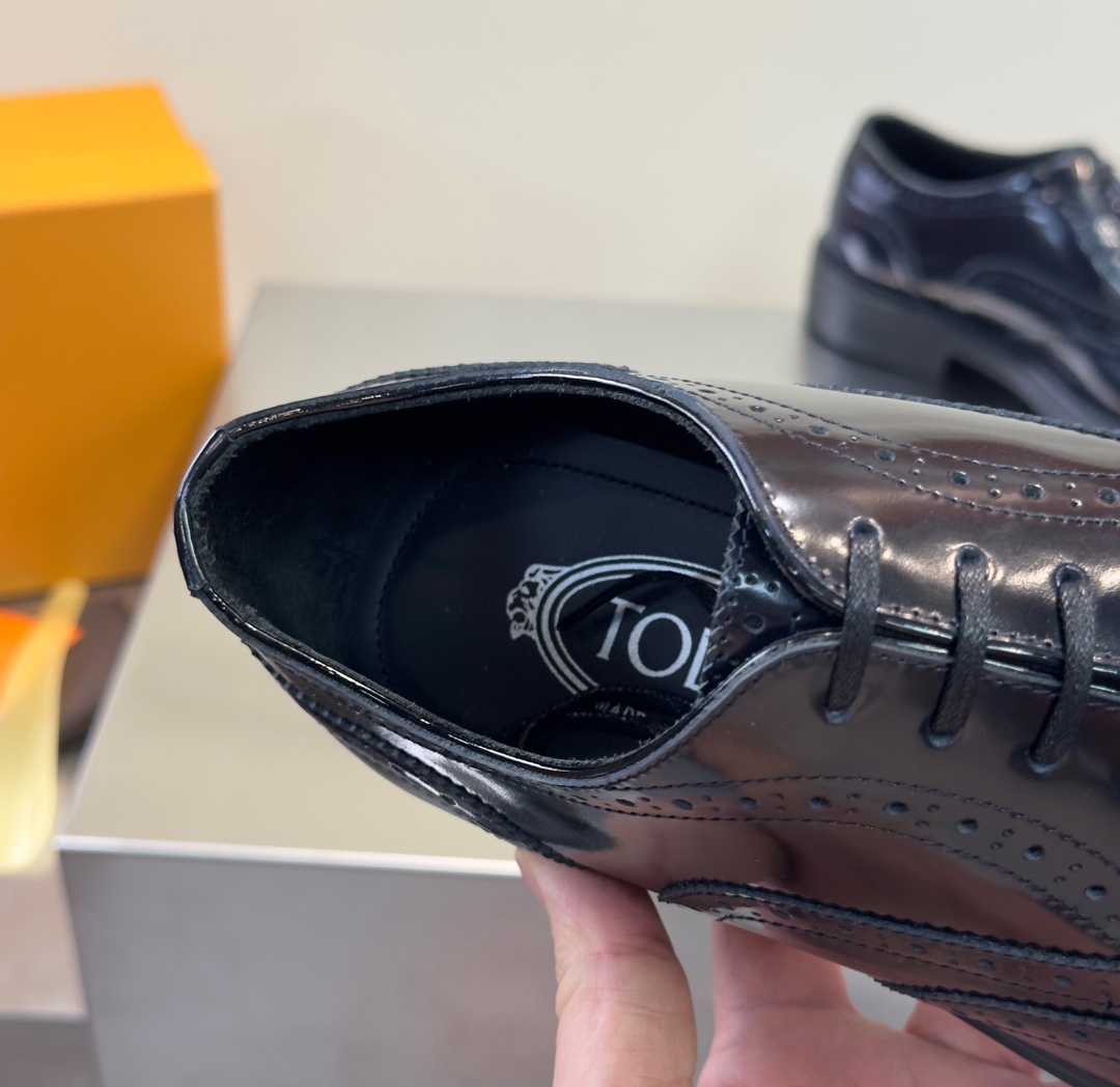 Leather Shoes Cow Leather Black S