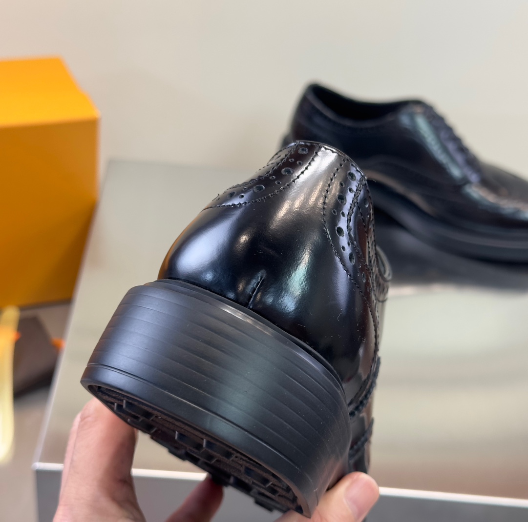 Leather Shoes Cow Leather Black S