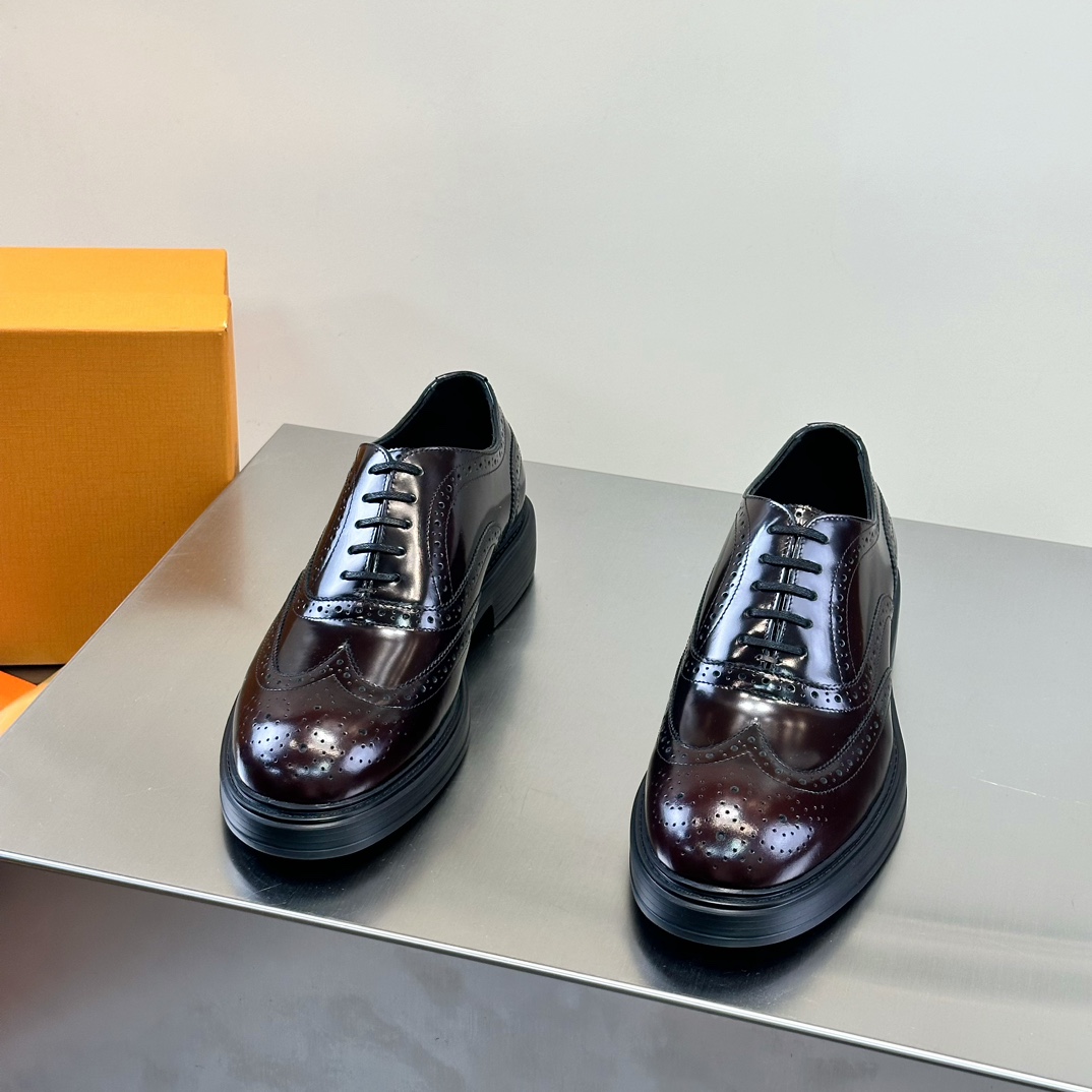 Leather Shoes Cow Leather Black S