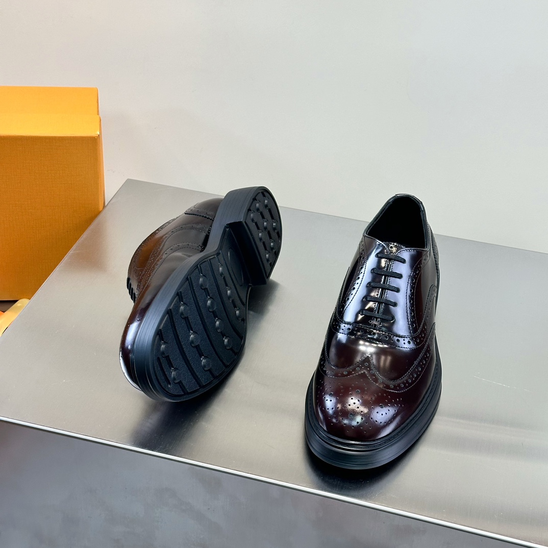 Leather Shoes Cow Leather Black S