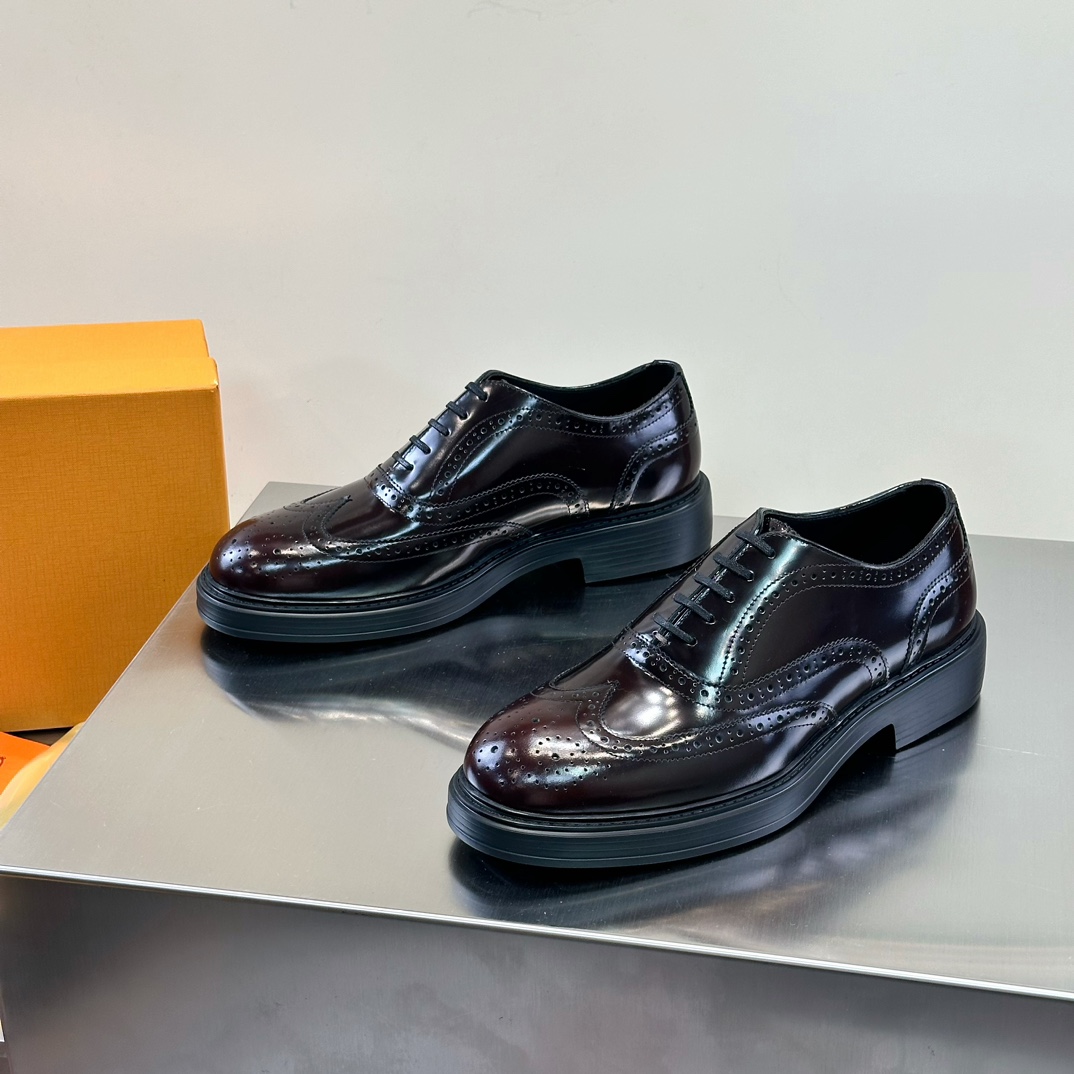Leather Shoes Cow Leather Black S