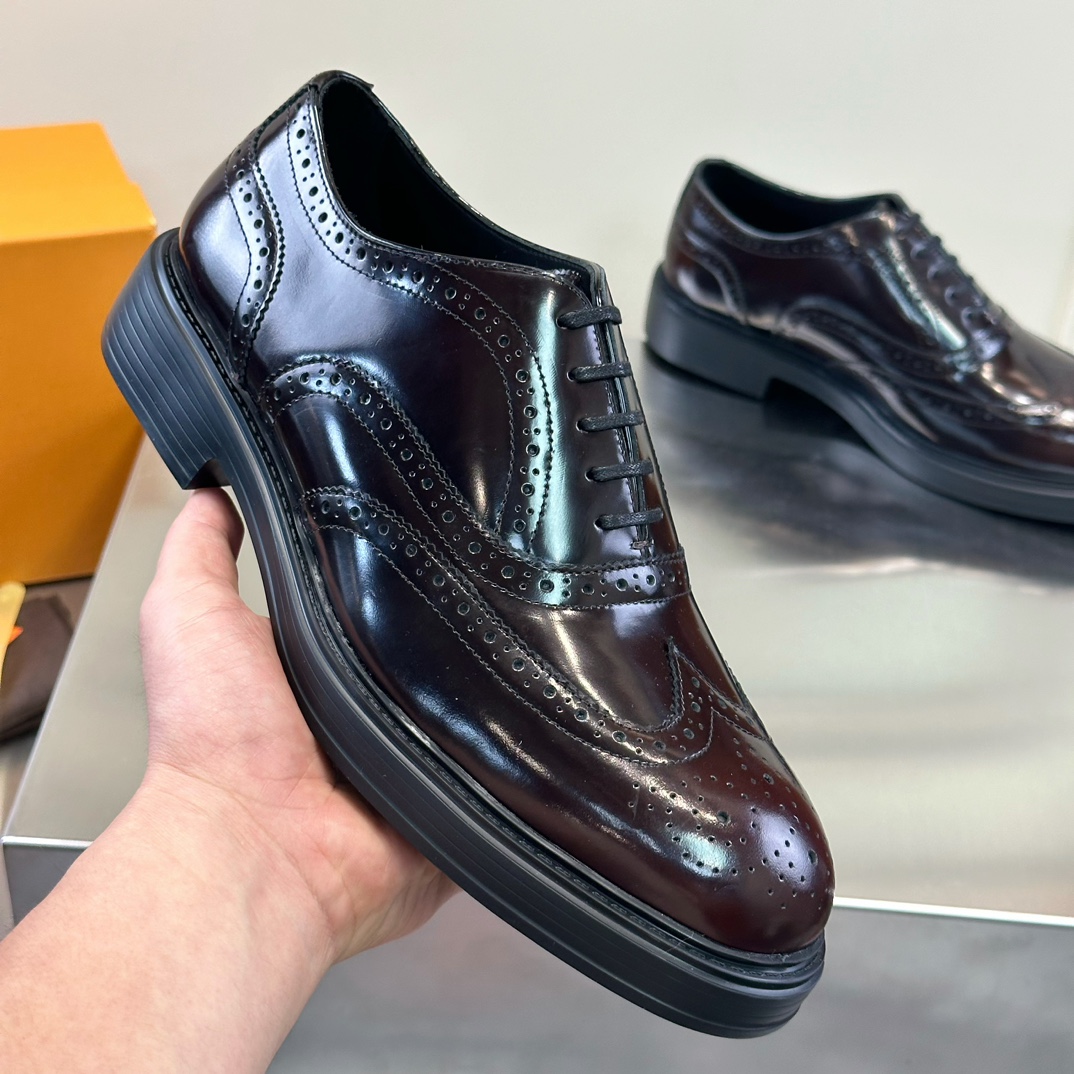 Leather Shoes Cow Leather Black S