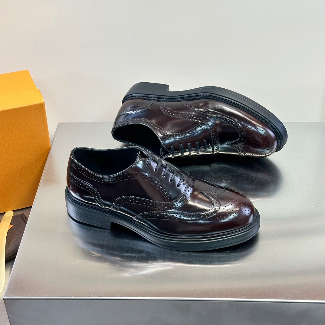 Leather Shoes Cow Leather Black S