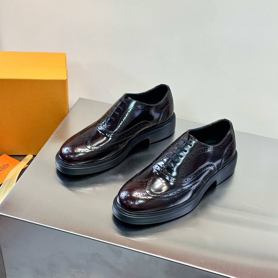 Leather Shoes Cow Leather Black S