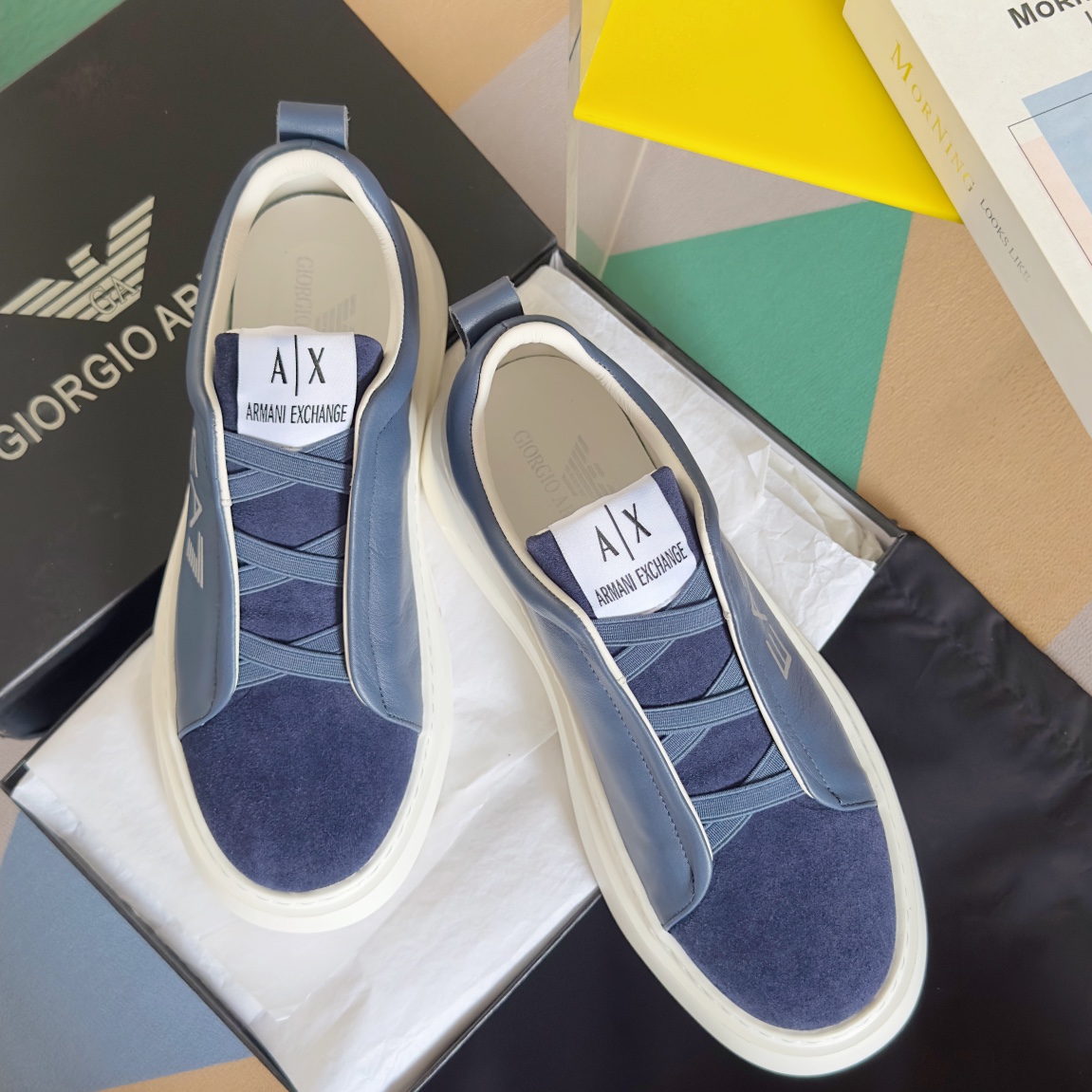 Armani Male Sneakers M-l-s