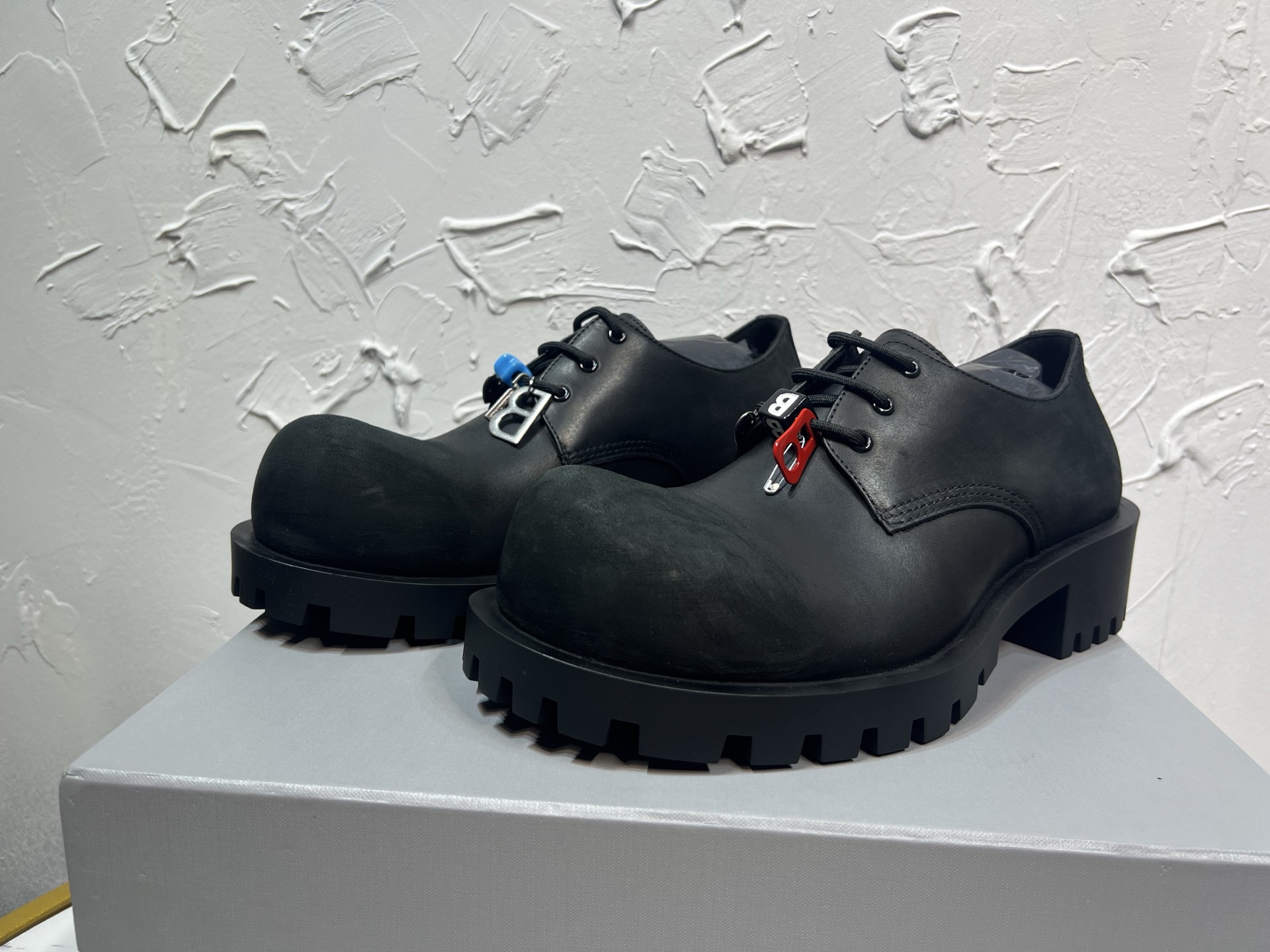 Balenciaga Male Basic Shoes Black M-l